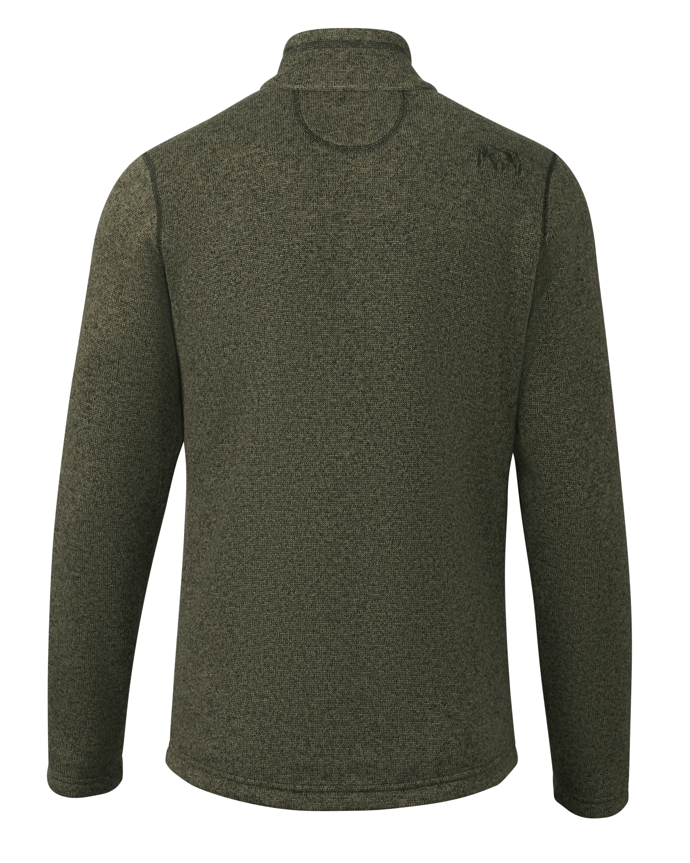 Alternative view of Base Camp Pullover Sweater | Olive Heather