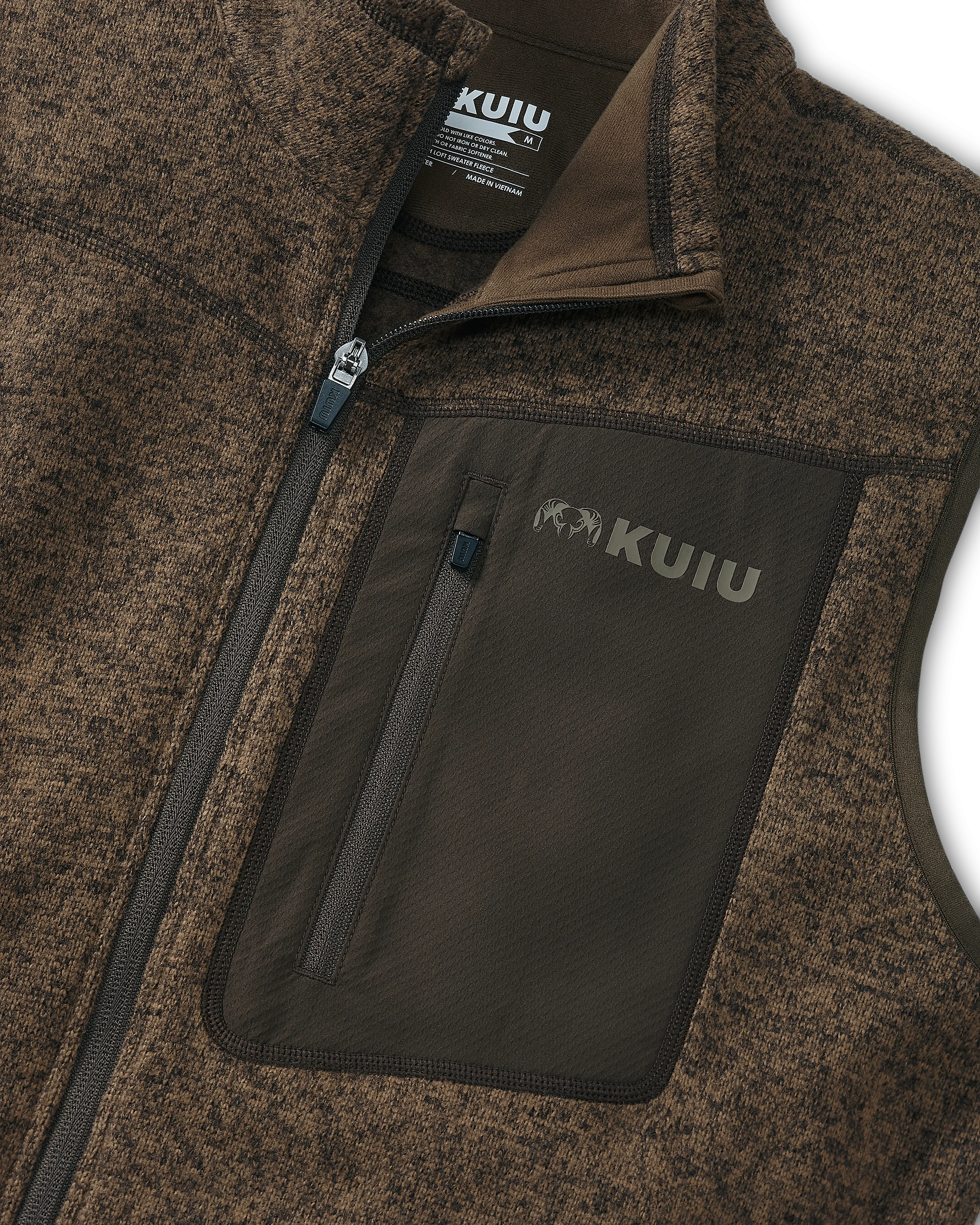 Base Camp Sweater Vest | Grizzly Heather - Image 3