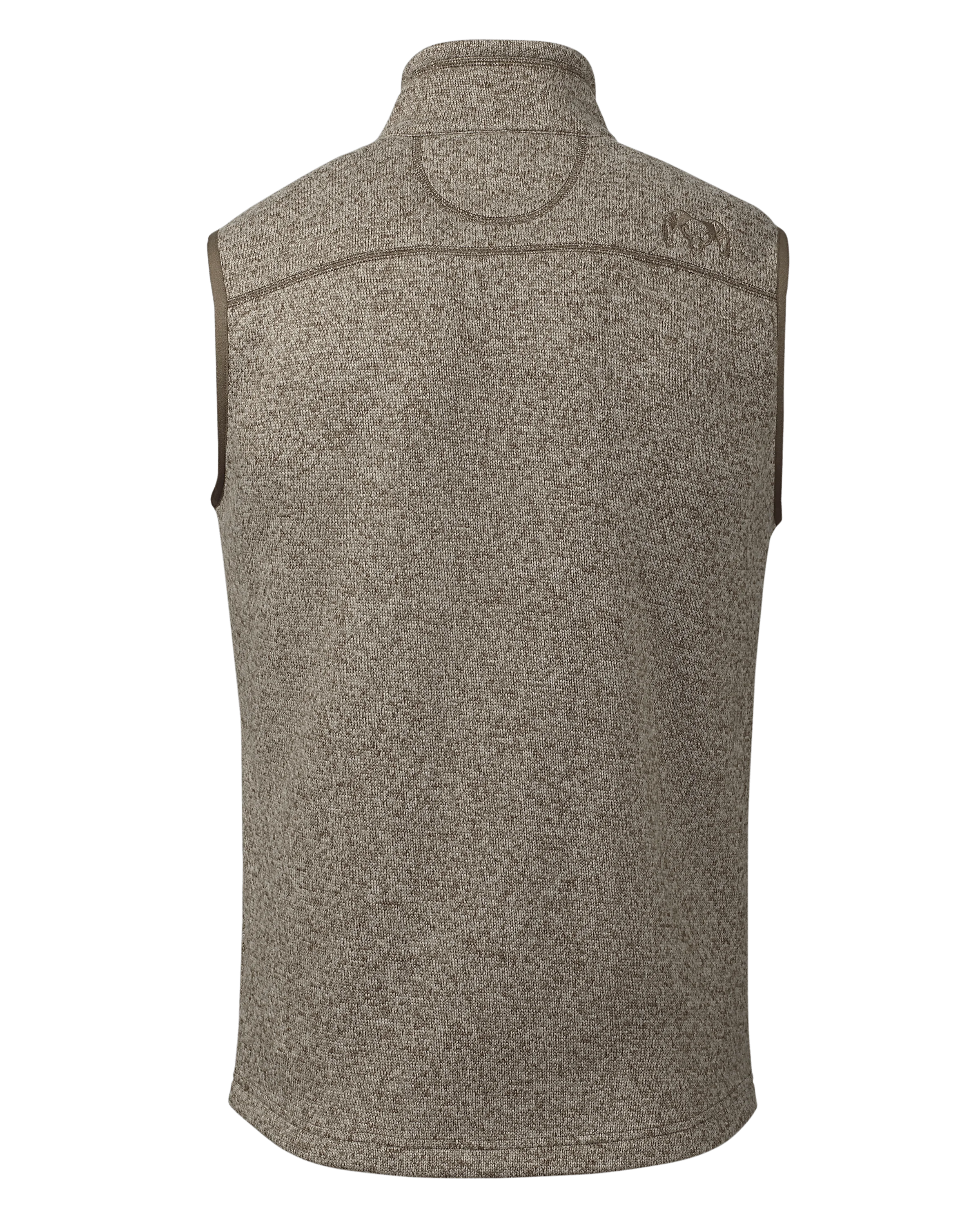 Alternative view of Base Camp Sweater Vest | Khaki Heather