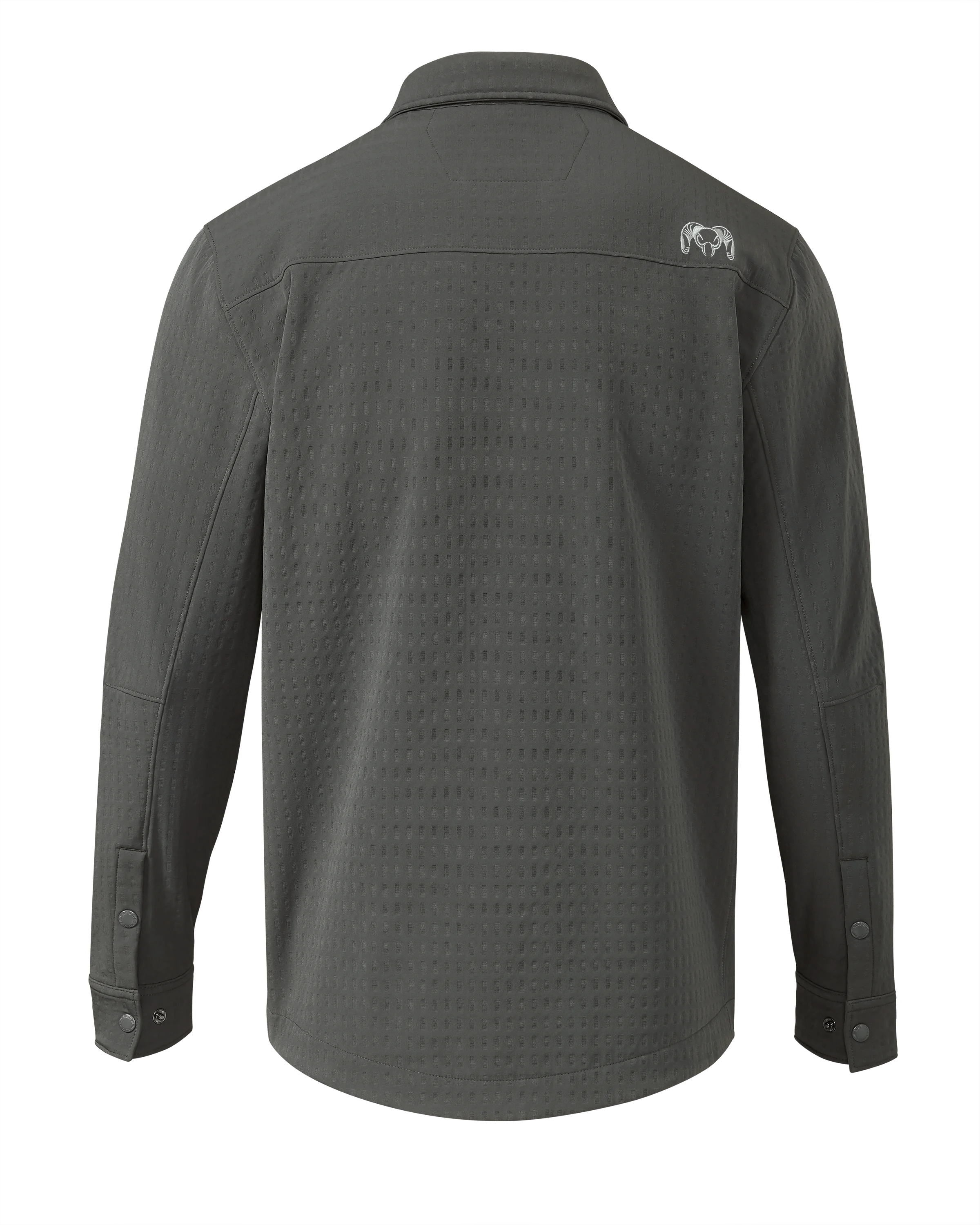 Alternative view of Blockfield Fleece Shirt Jacket | Gunmetal