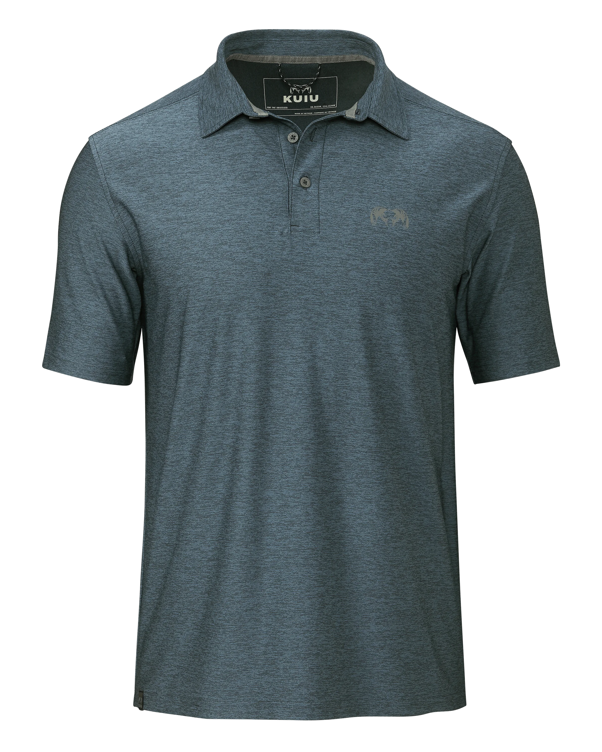 Outlet KUIU Performance Polo | Heather Navy