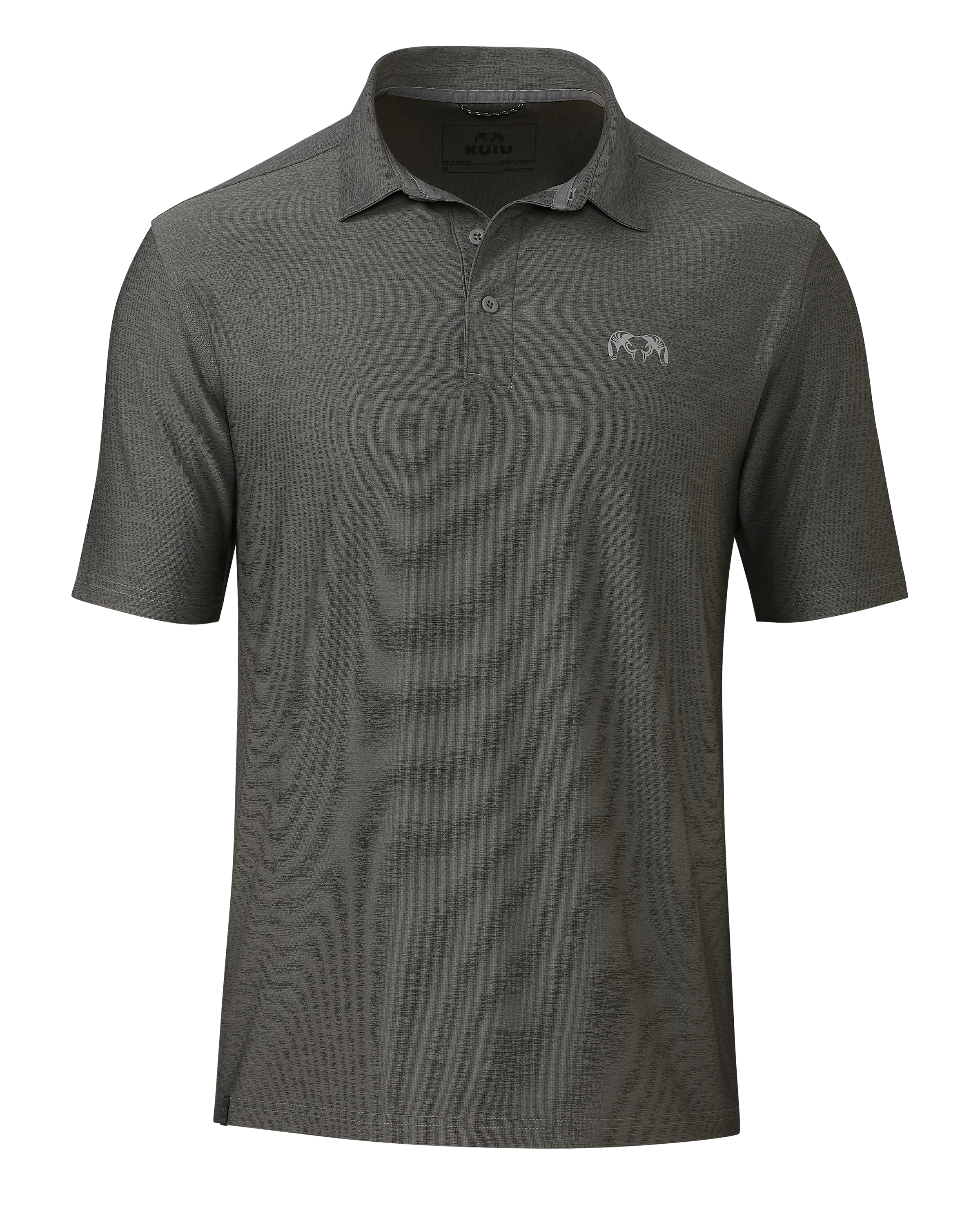 KUIU Performance Polo | Heather Stone