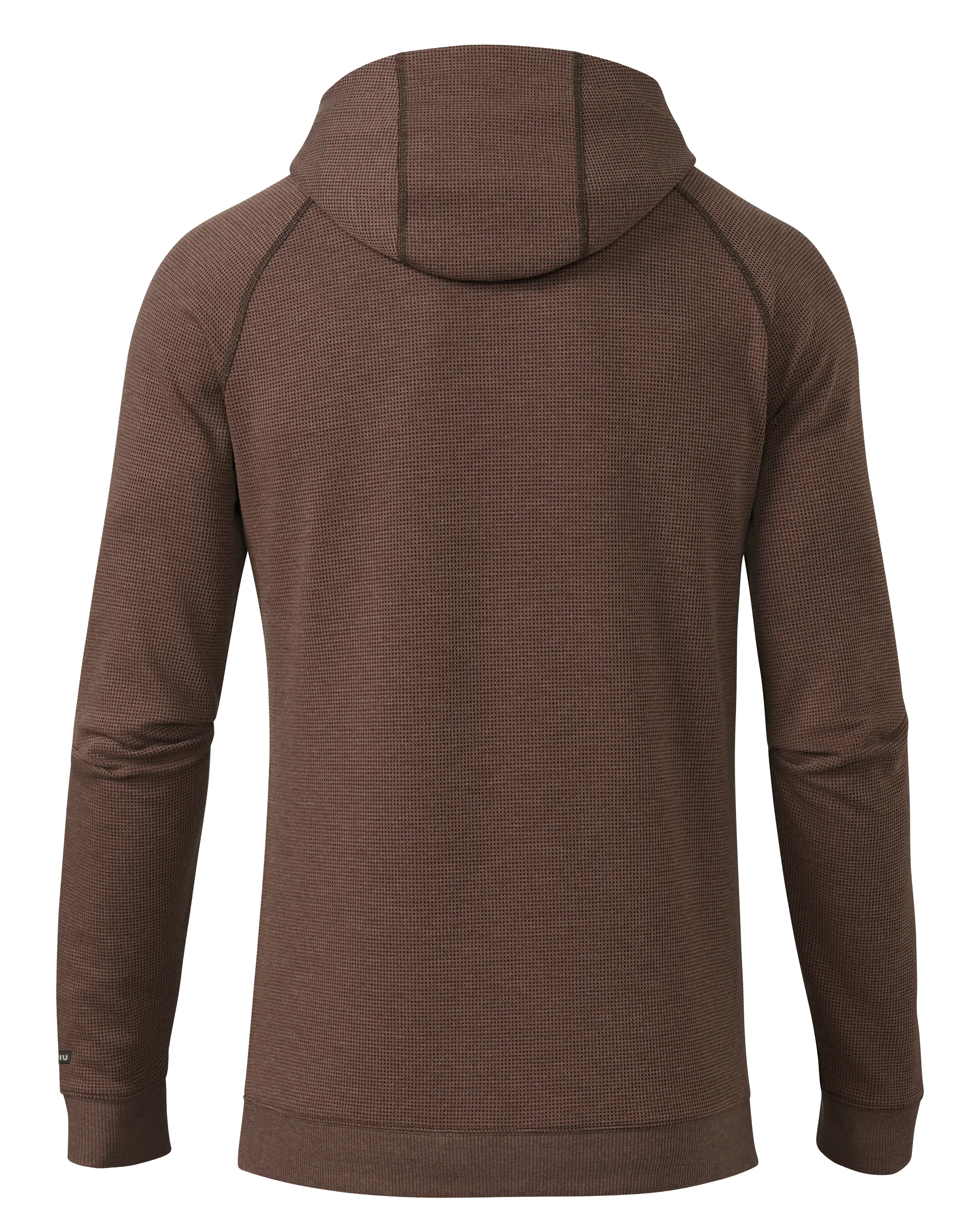 Alternative view of Canyon Waffle Hoodie | Cedar Heather