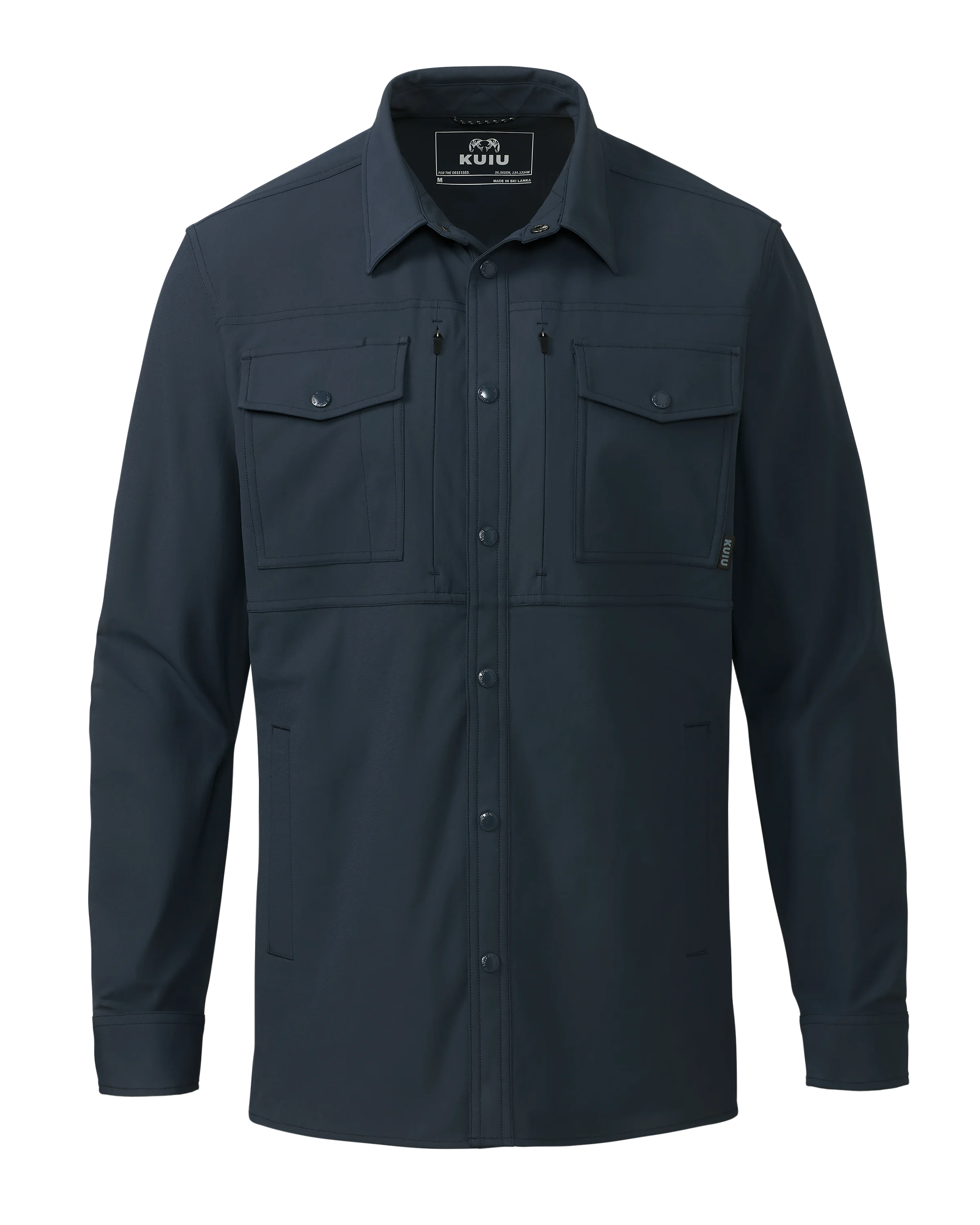 Outlet Tour Shirt Jacket | Steel Blue