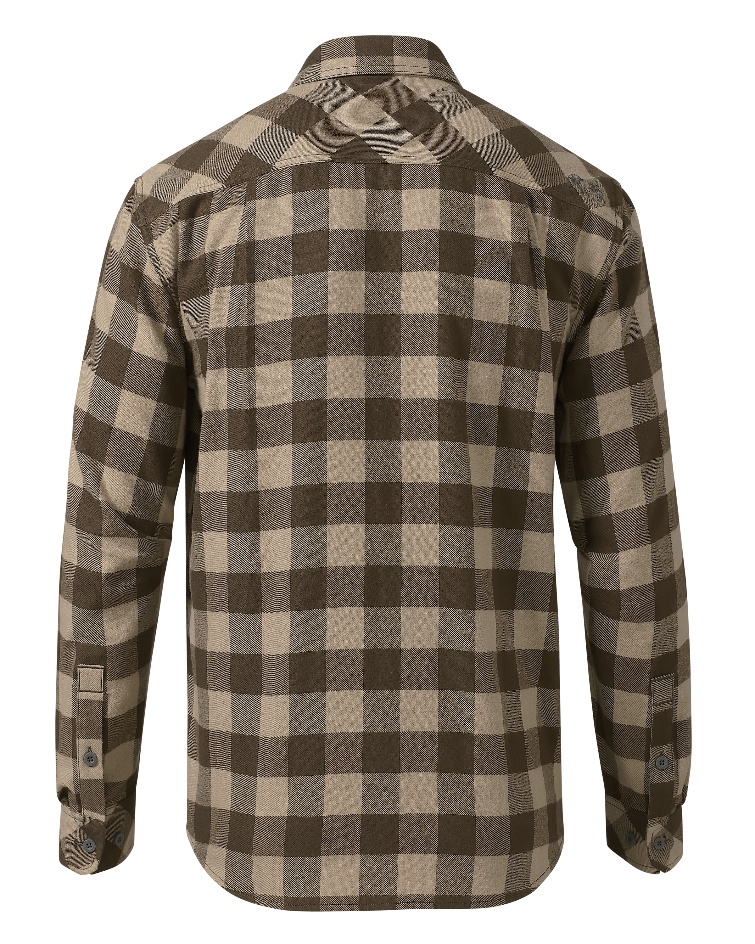 Alternative view of Outlet Field Flannel Shirt | Brown Buffalo Check