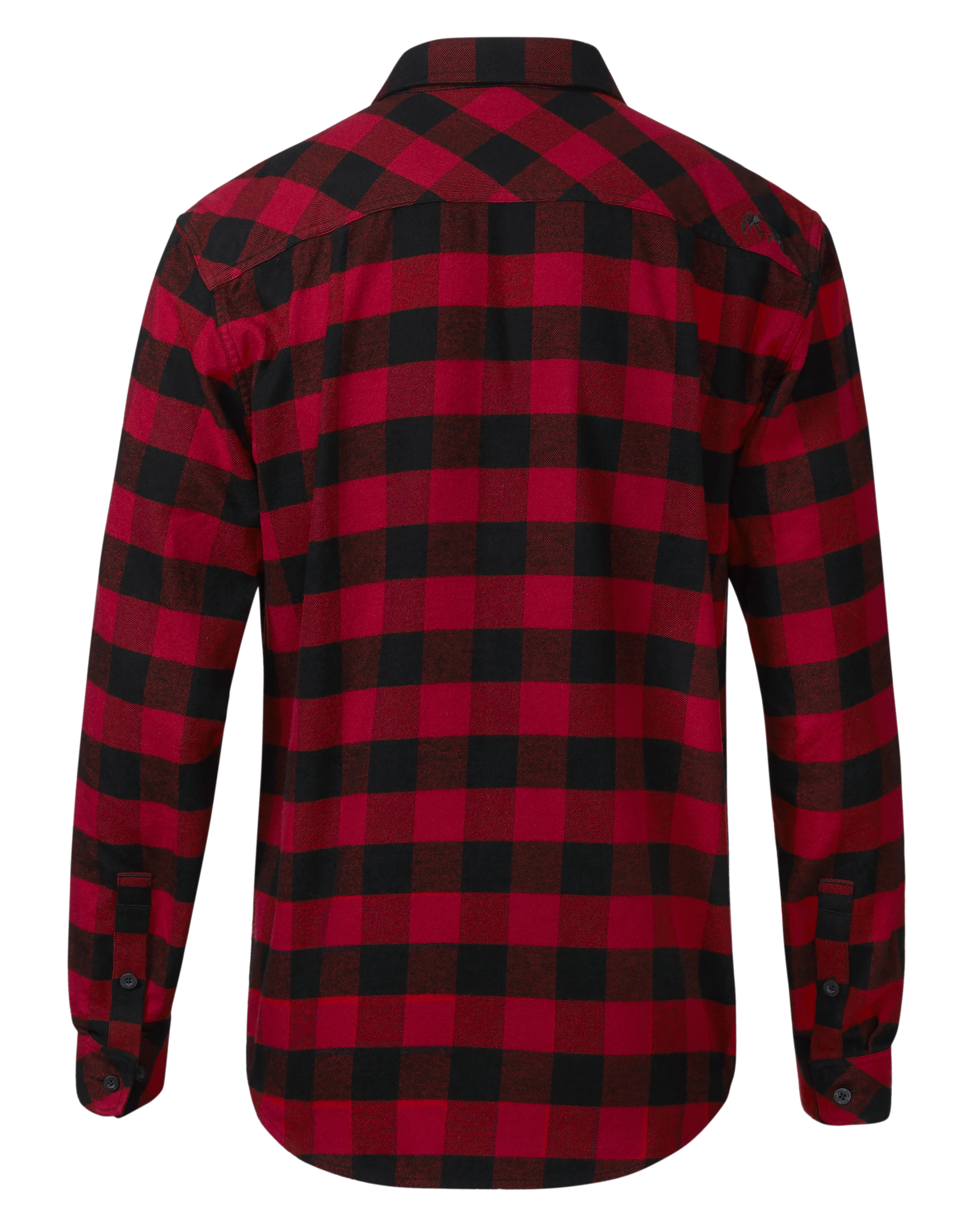 Alternative view of Outlet Field Flannel Shirt | Red/Black Buffalo Check