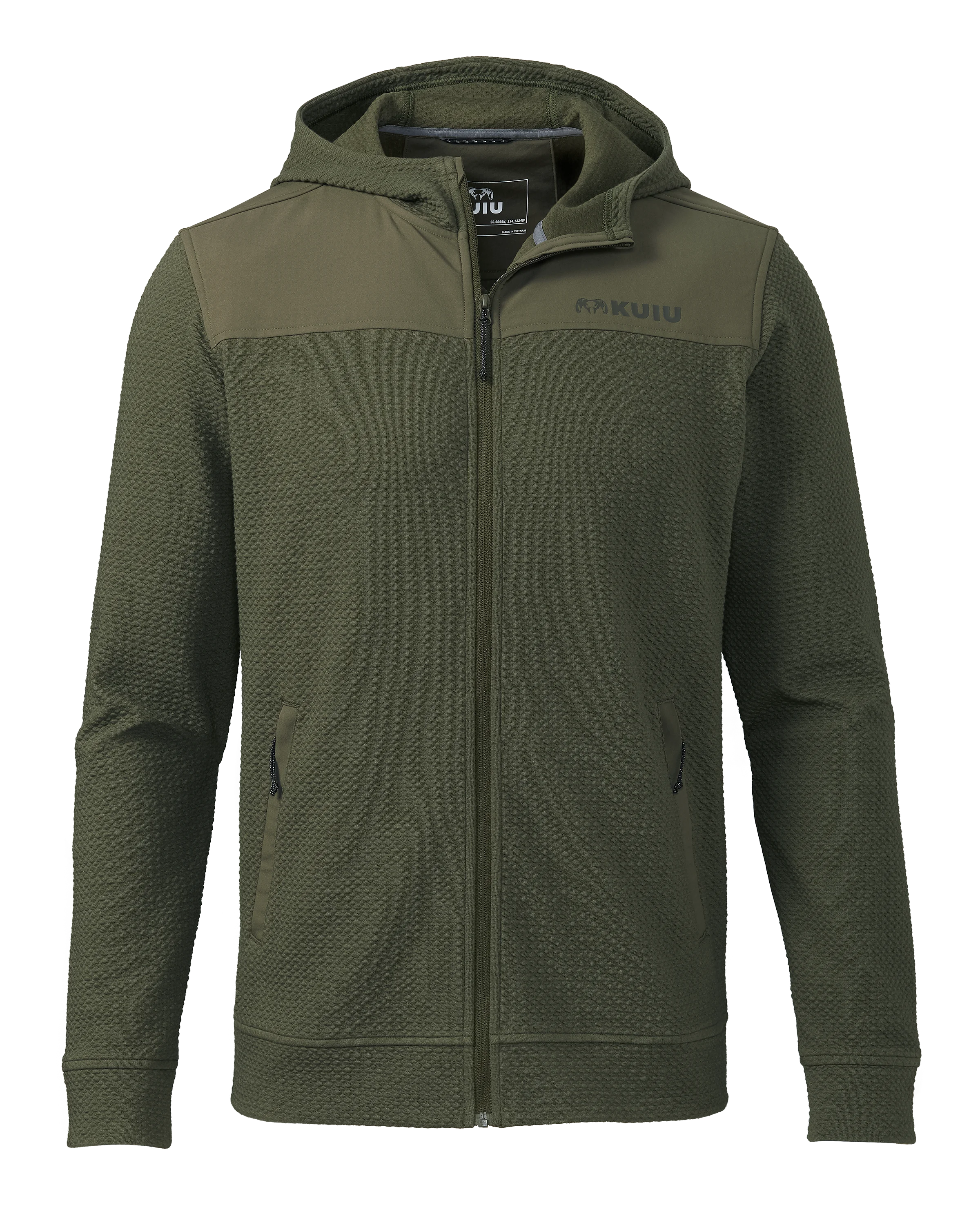 Solitude Knit Hoodie | Evergreen