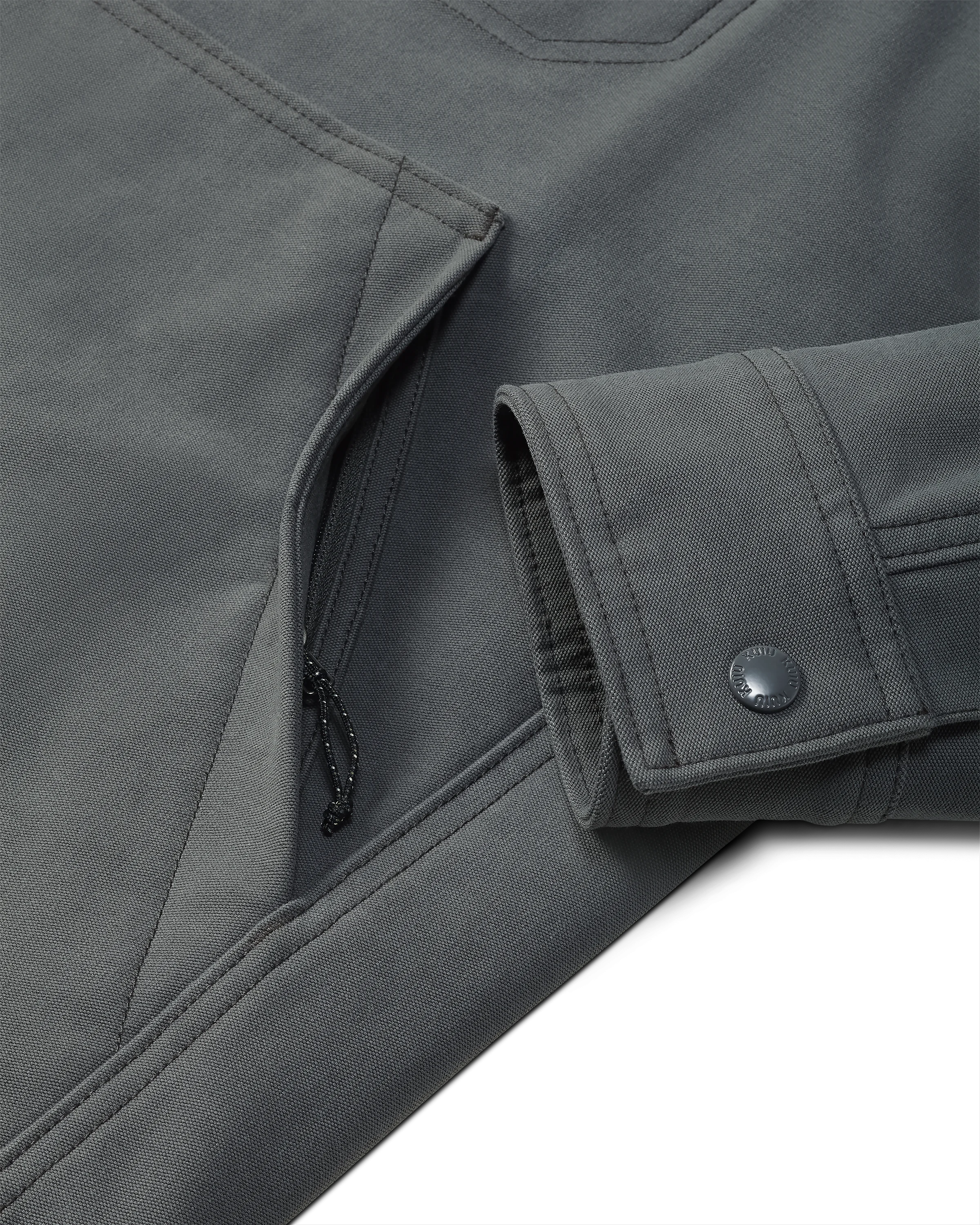 Brawley Hooded Fleece Jacket | Gunmetal - Image 5