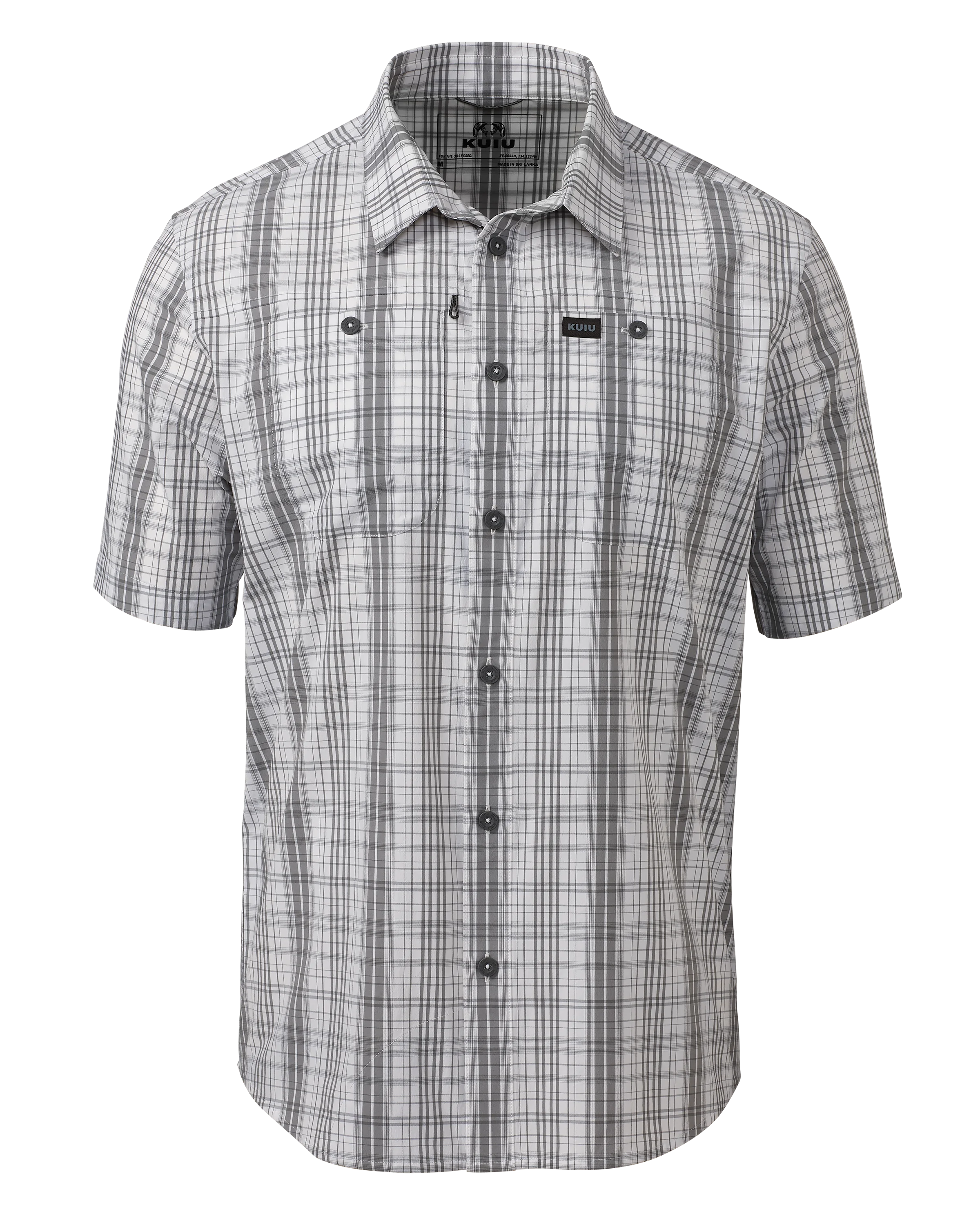 Borrego SS Shirt | Granite Plaid