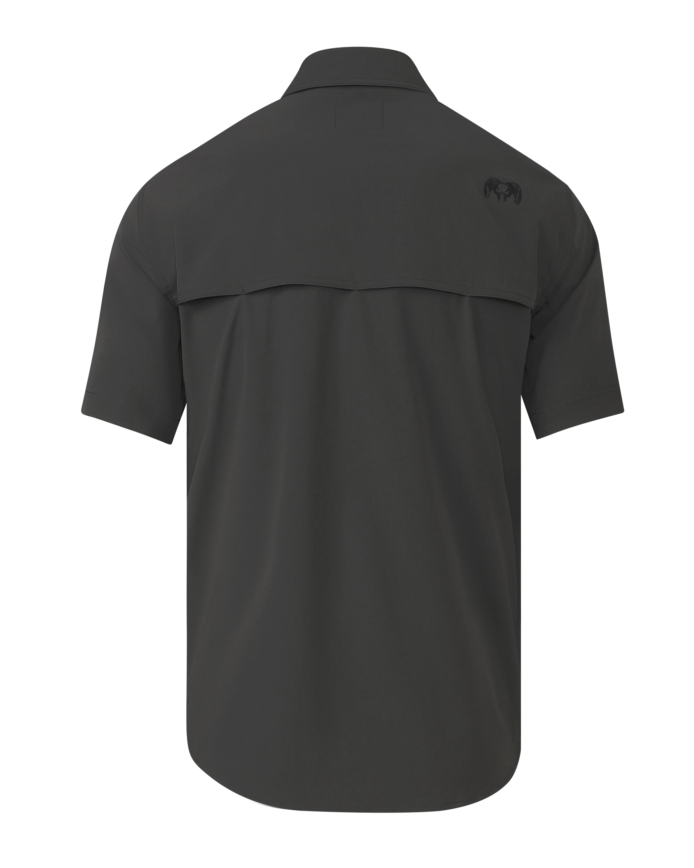 Alternative view of Gauge SS Work Shirt | Asphalt