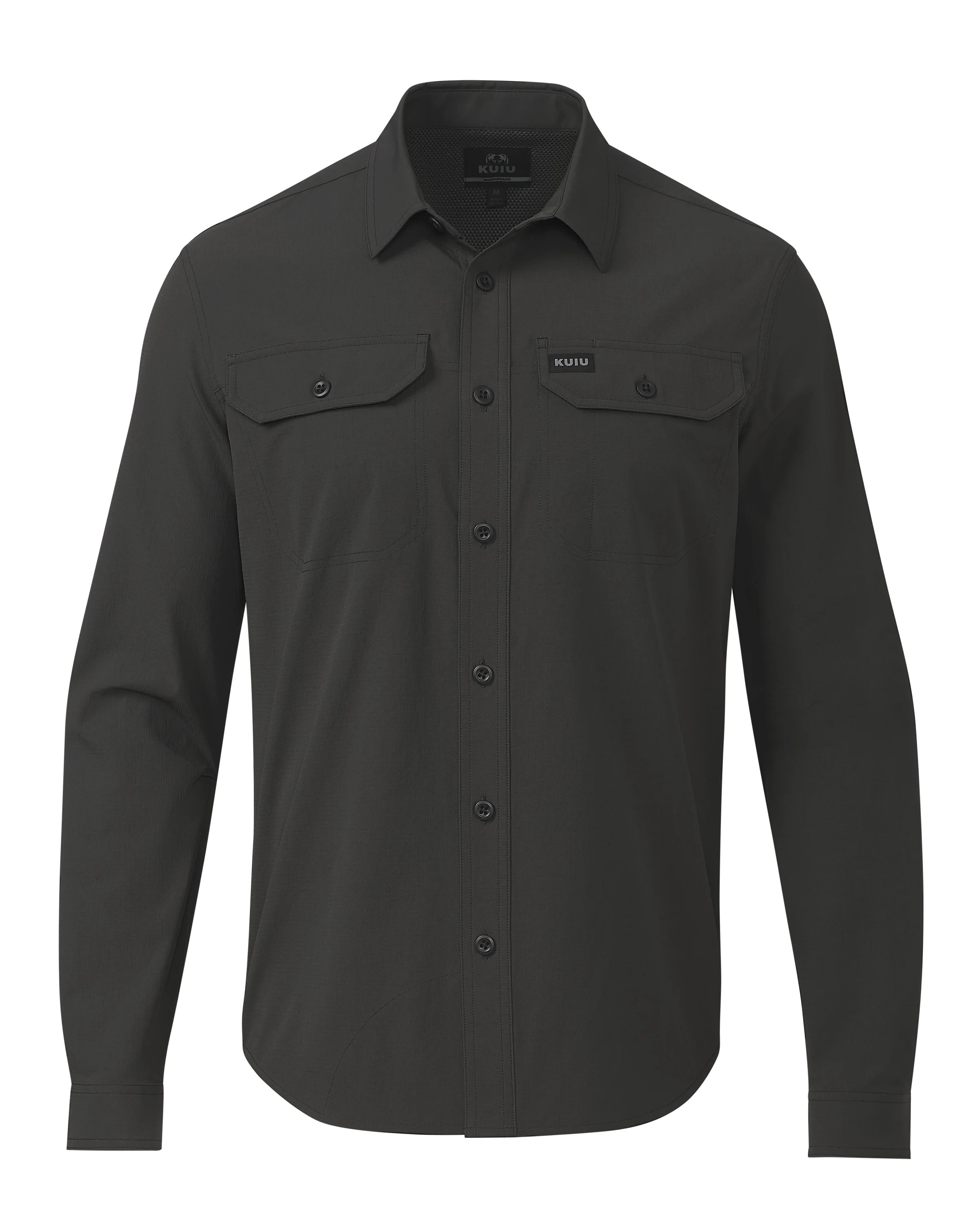Gauge LS Work Shirt | Asphalt