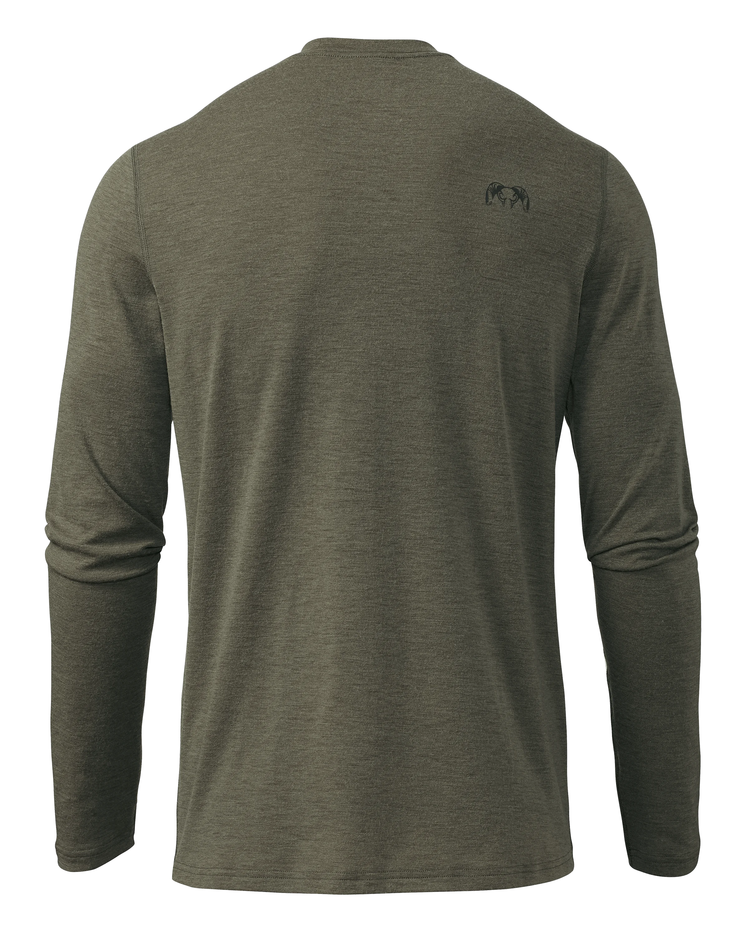 ULTRA Merino 120 LT LS Crew-T | Ash - Image 2