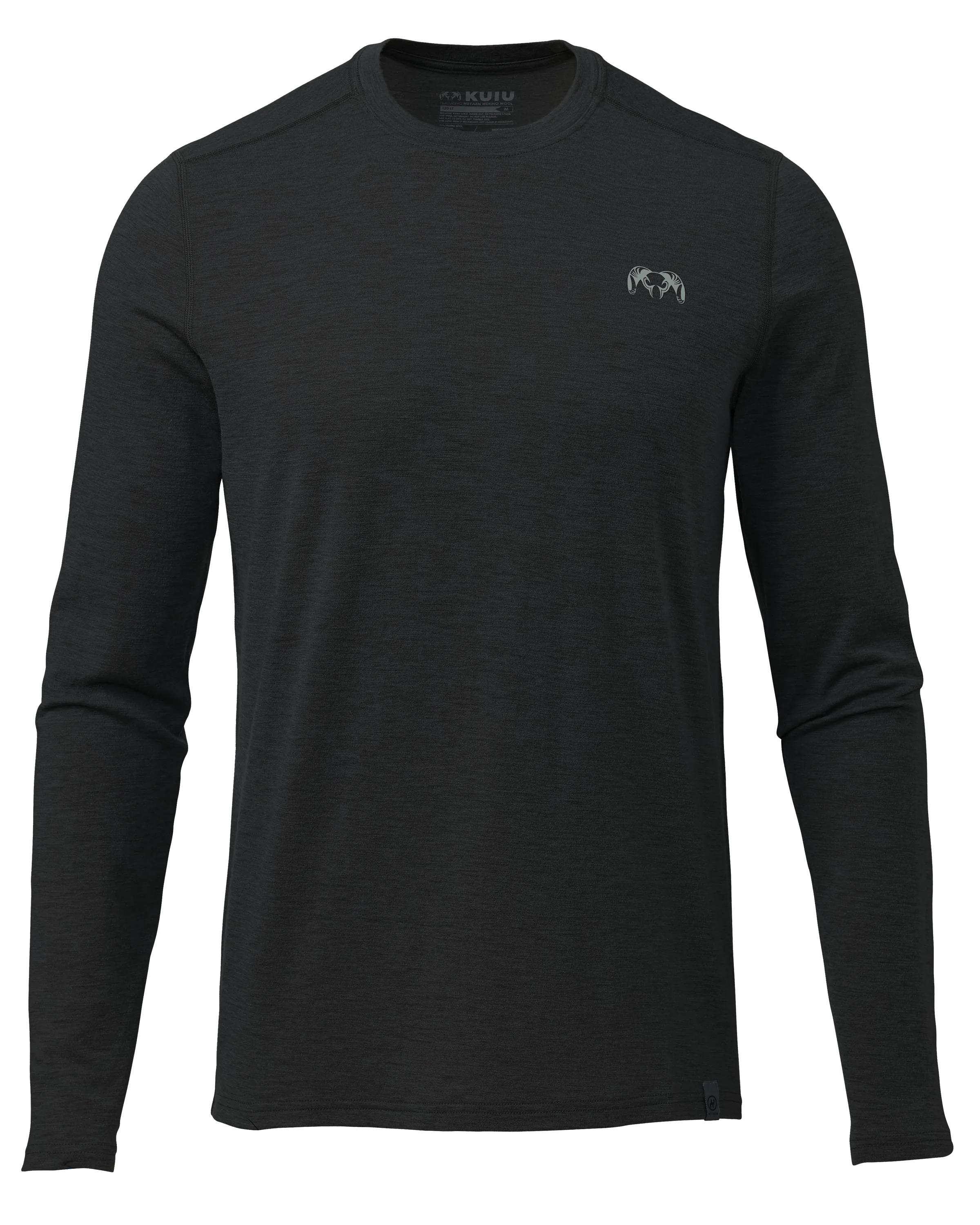 ULTRA Merino 120 LT LS Crew-T | Black