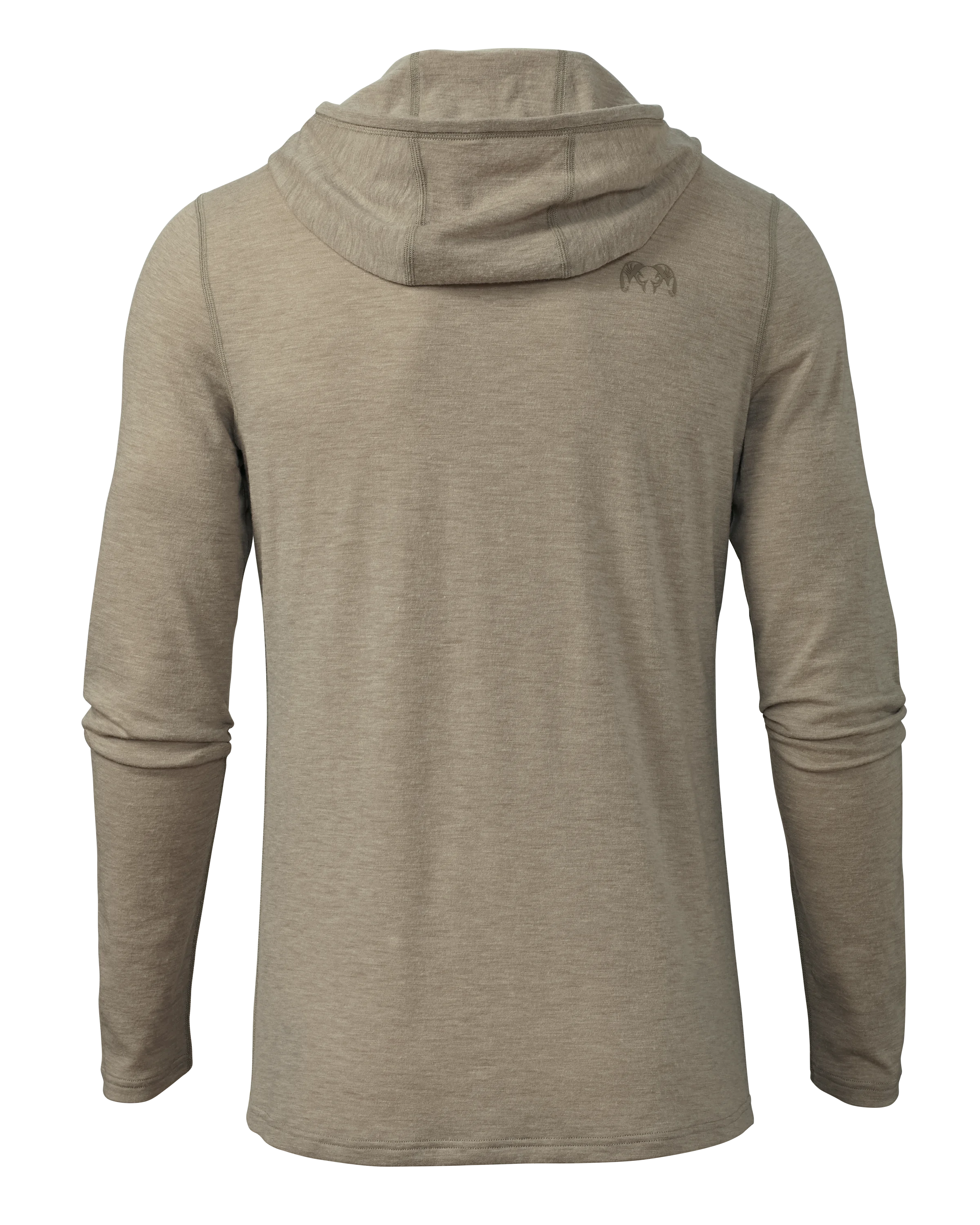 Alternative view of ULTRA Merino 120 LT LS Hoodie | Bone