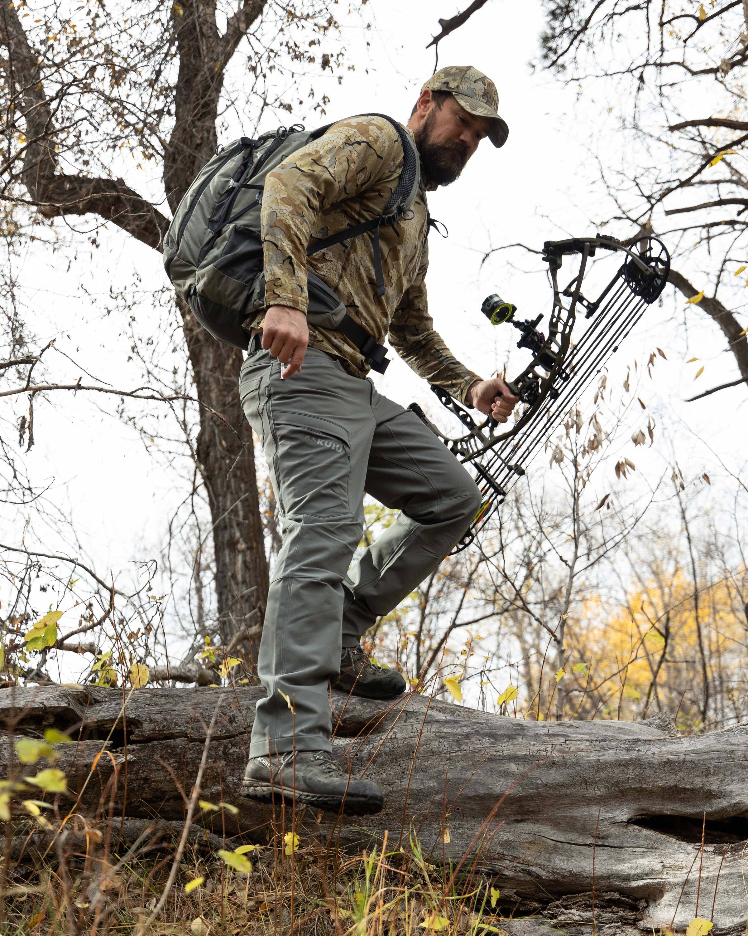 ULTRA Merino 145 Zip-T Hunting Hoodie | Ash - Image 2