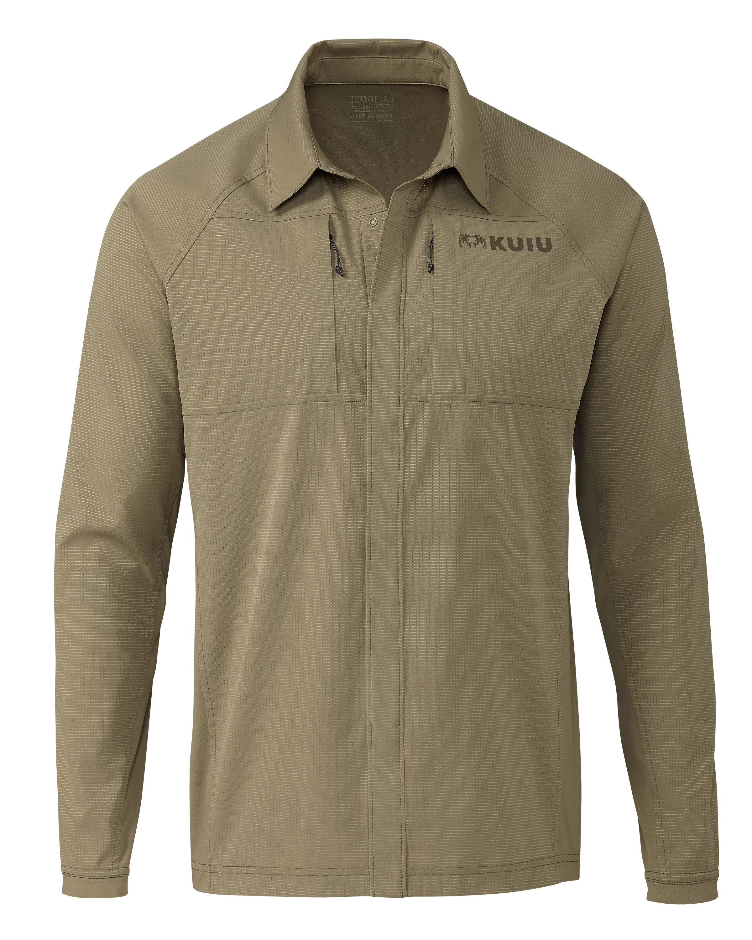Tiburon Hybrid Snap Shirt | Khaki