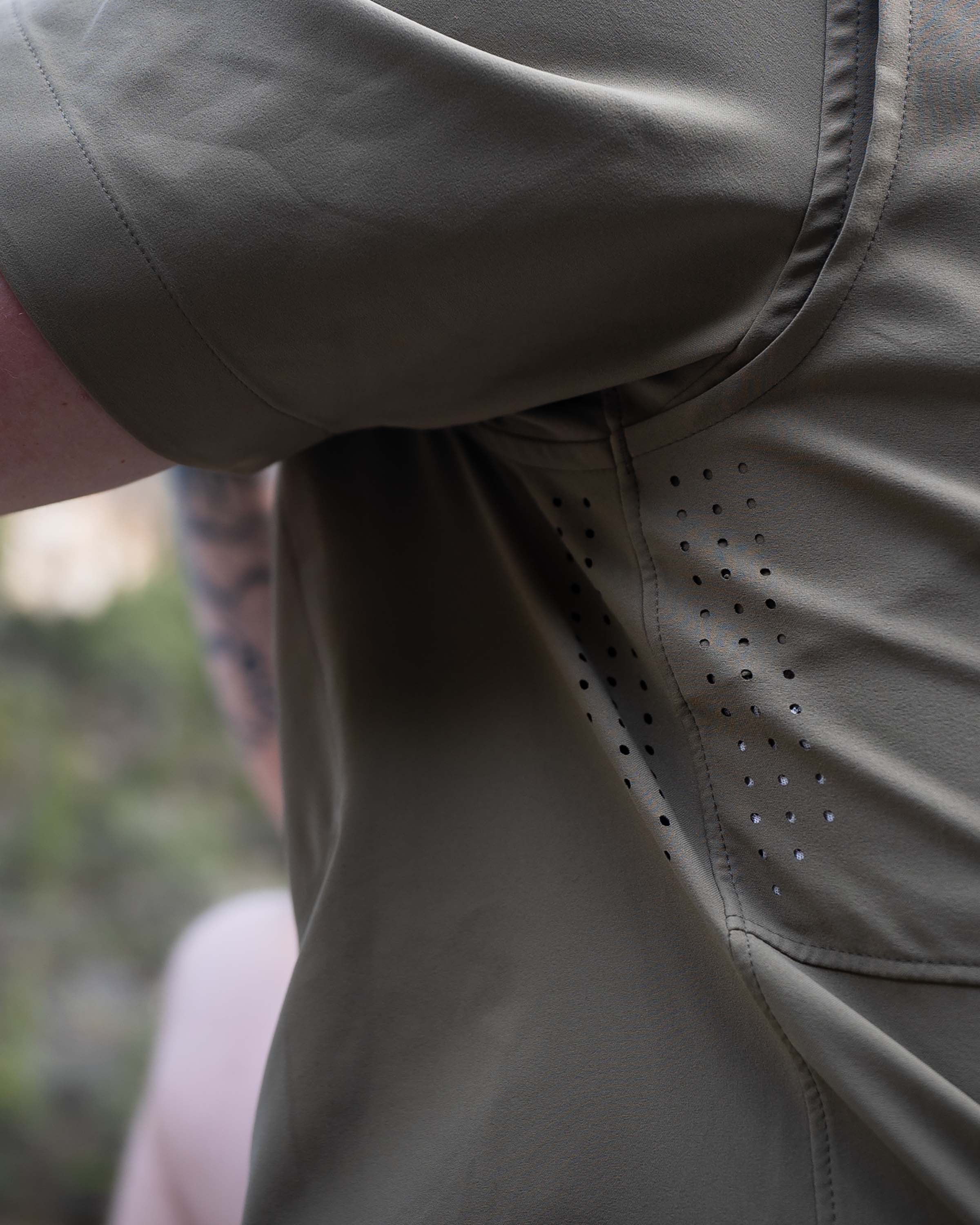 Mesa Vented SS Snap Shirt Gritstone | Slate Gritstone - Image 3