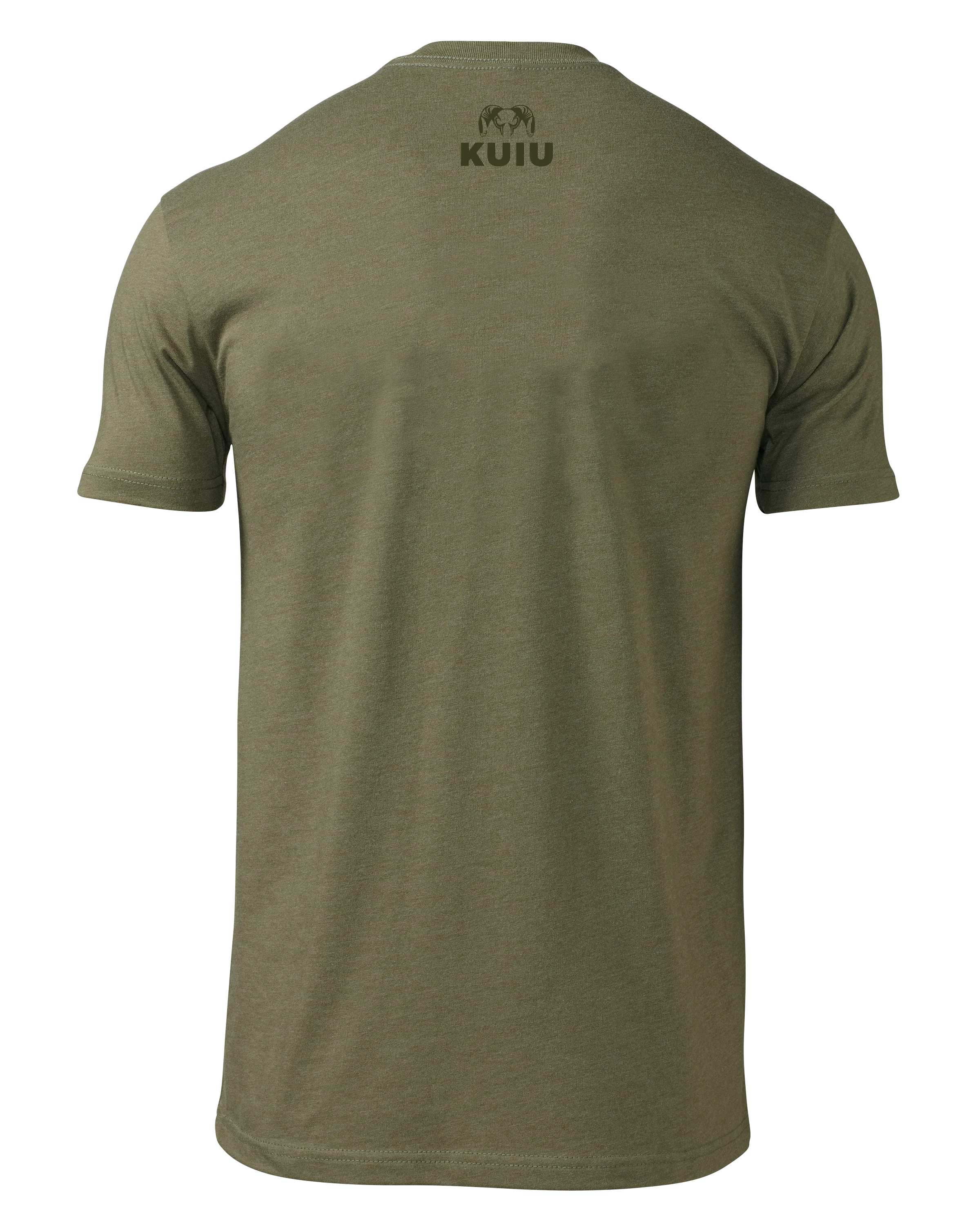 Alternative view of KUIU Solid Vertical T-Shirt | Military Green