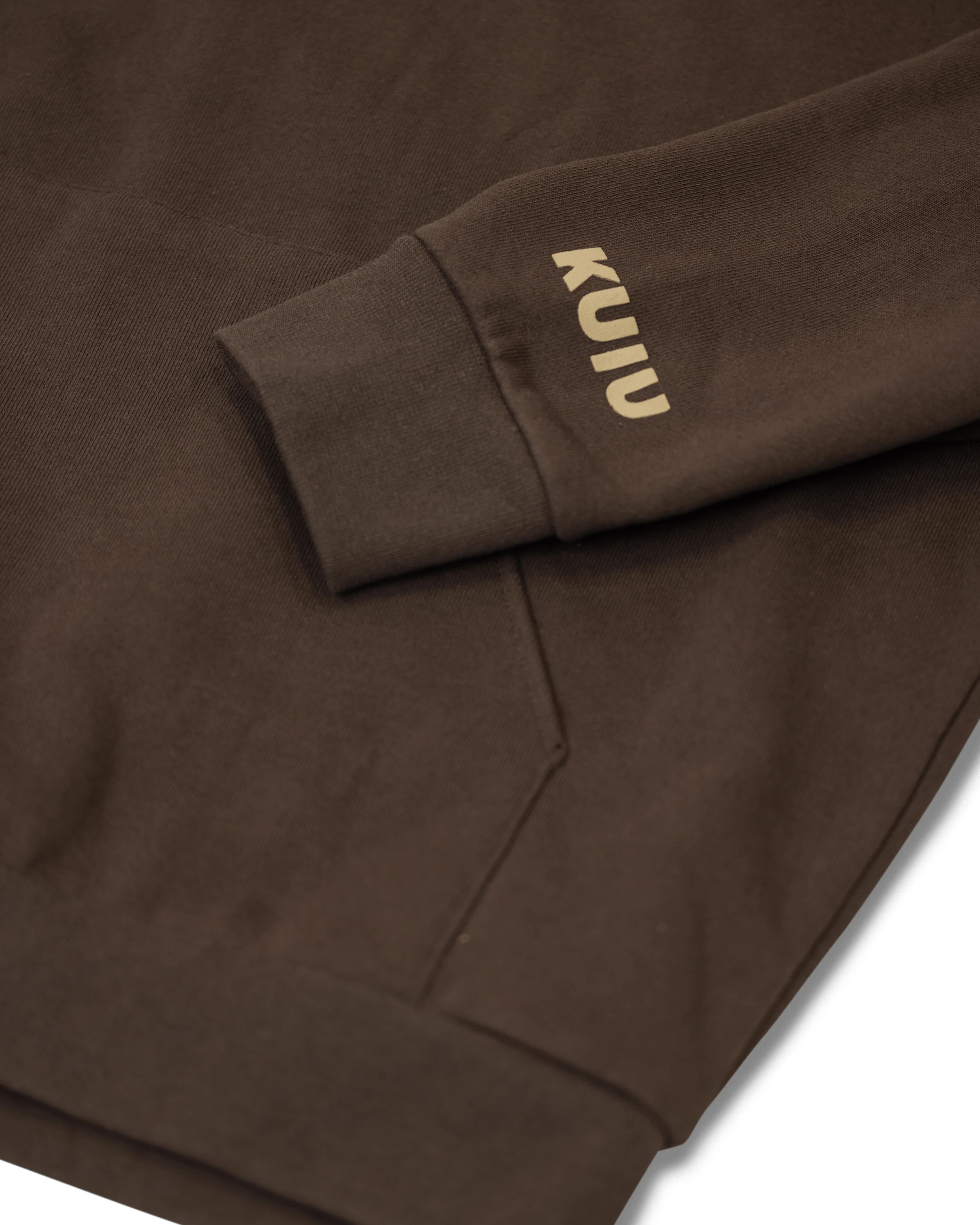 Workgrade Heavyweight Hoodie | Brown - Image 3