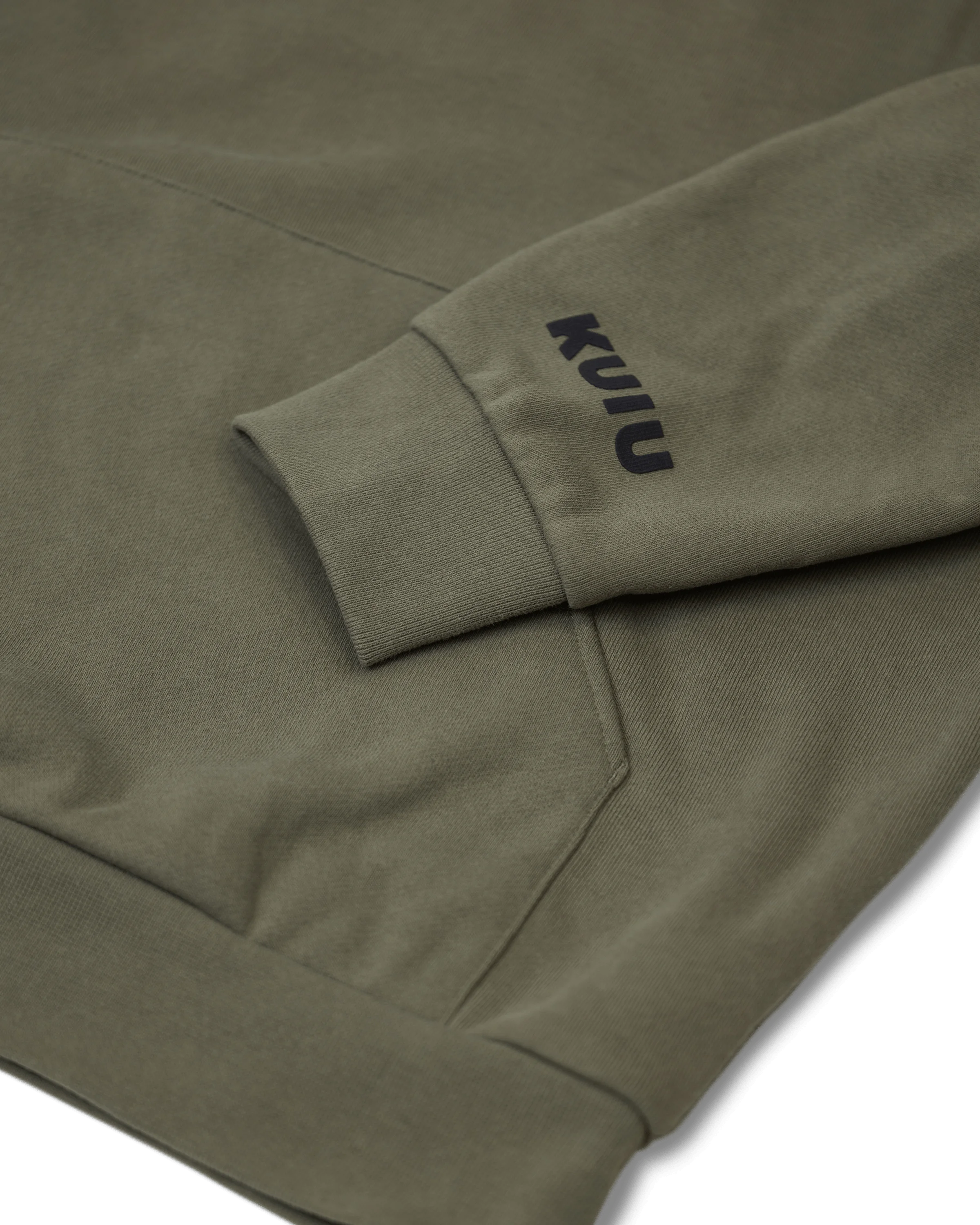 Workgrade Heavyweight Hoodie | Olive - Image 3