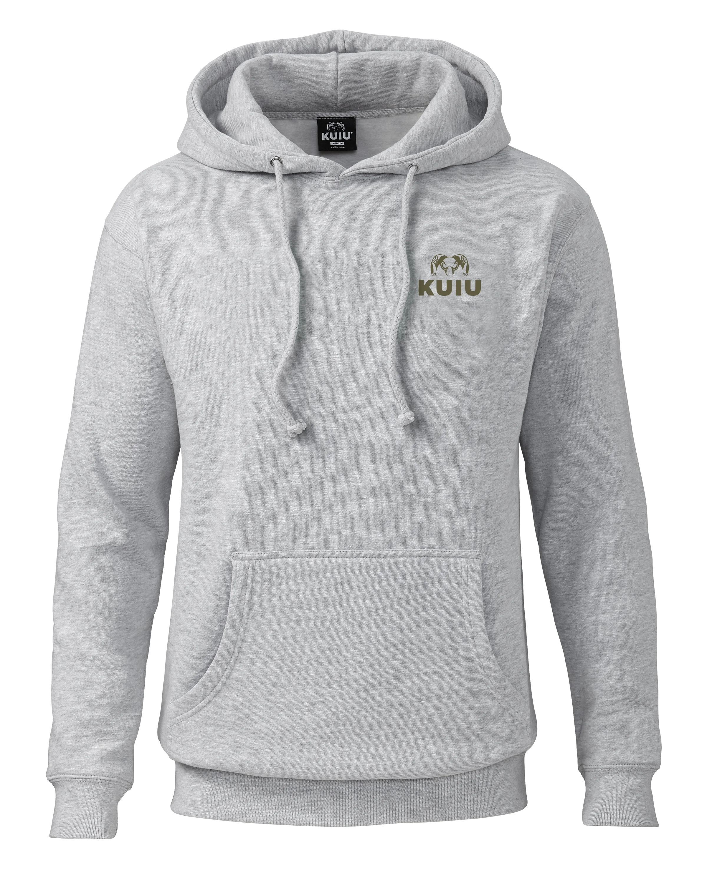KUIU Valo Upland Hoodie | Heather Grey - Image 2
