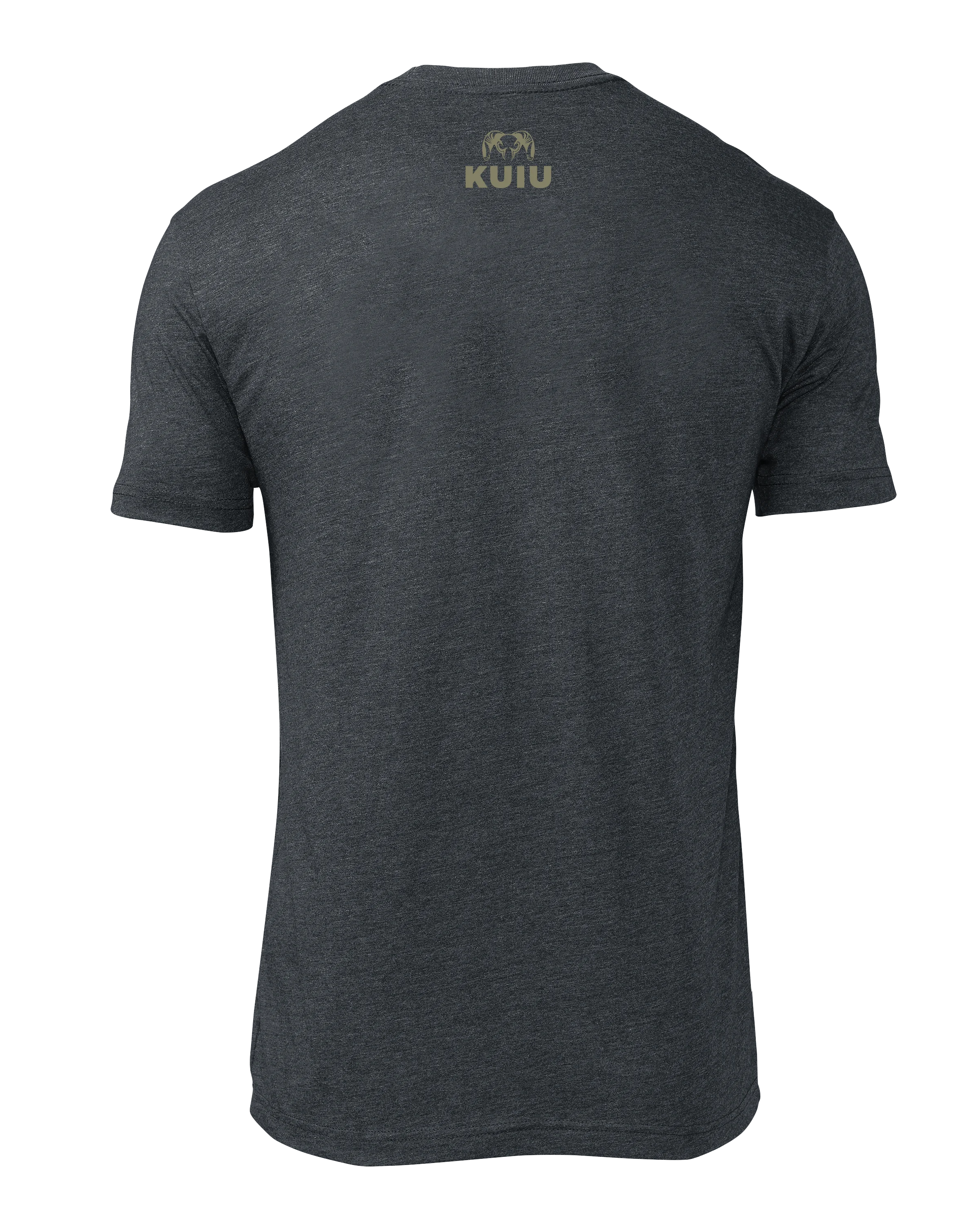 KUIU Stacked Here to Hunt T-Shirt | Charcoal - Image 2
