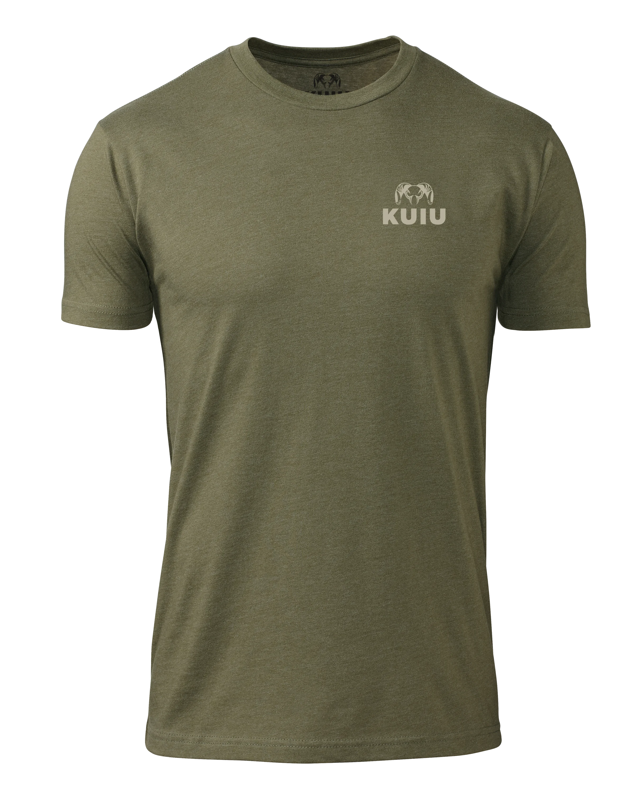 Alternative view of KUIU Retro Flag Fade T-Shirt | Military Green