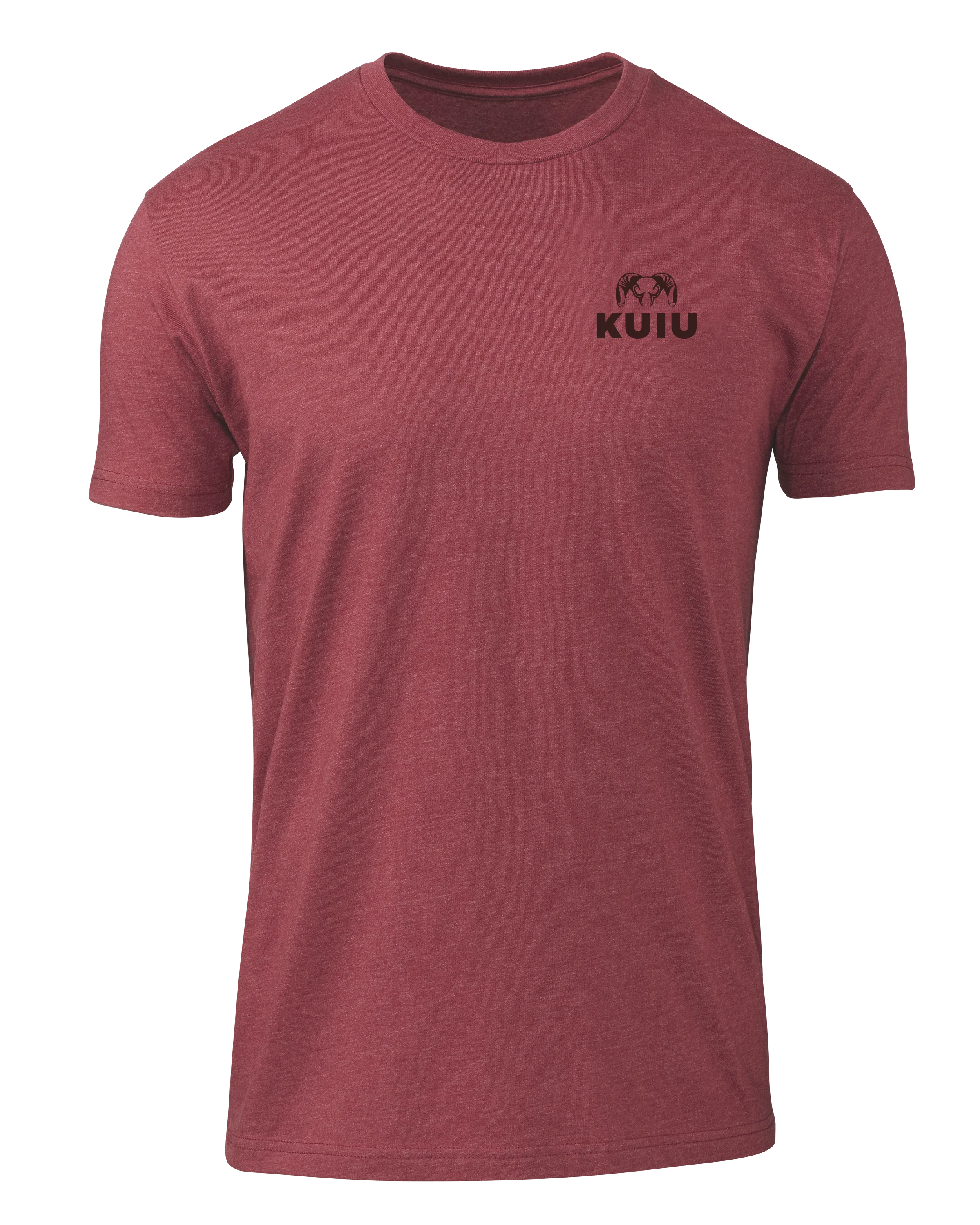Alternative view of KUIU Solid Flag Fade T-Shirt | Cardinal