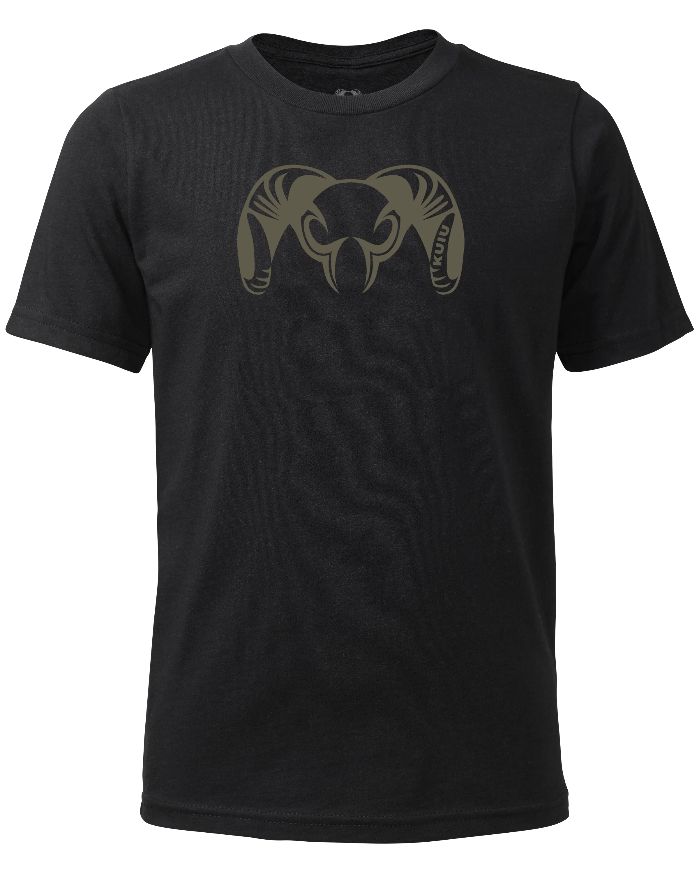 Youth Engraved Ram T-Shirt | Black