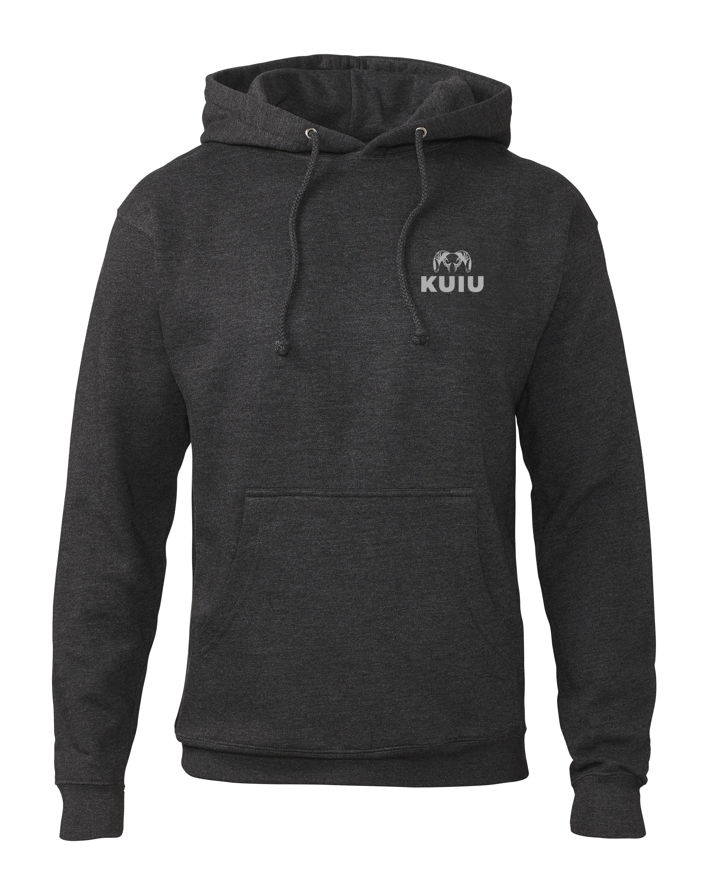 Alternative view of KUIU Elk Skull Hoodie | Charcoal