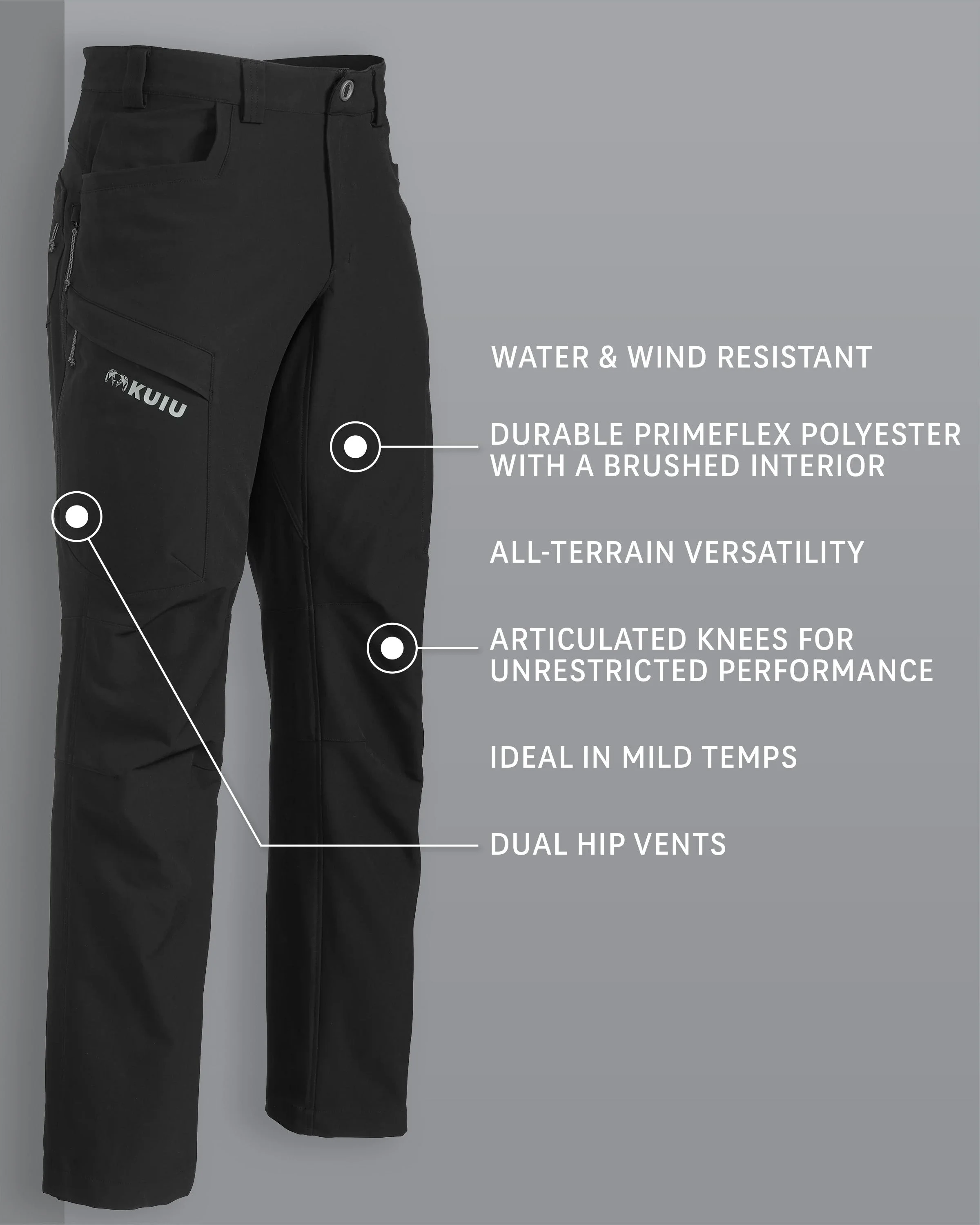 Alternative view of Attack Pant | Black