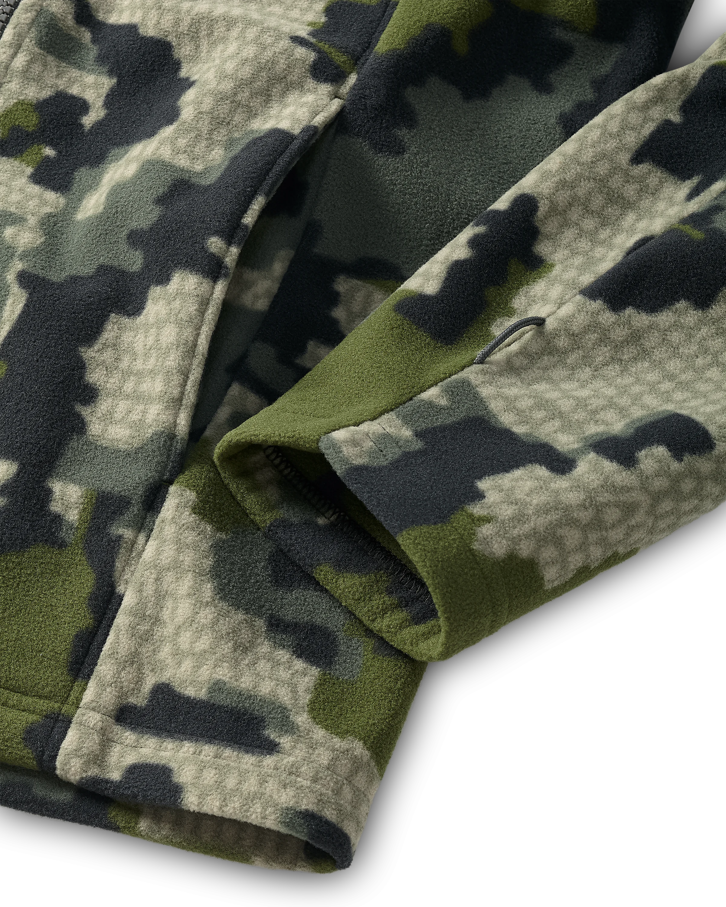 Alternative view of Youth Versa Fleece Full Zip | Verde