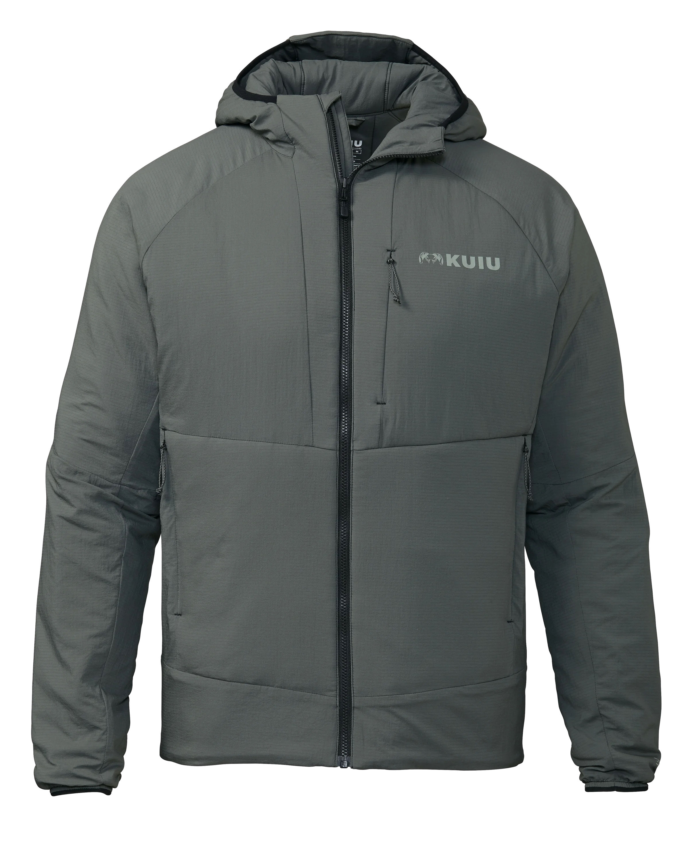 Kenai Hooded Jacket | Gunmetal