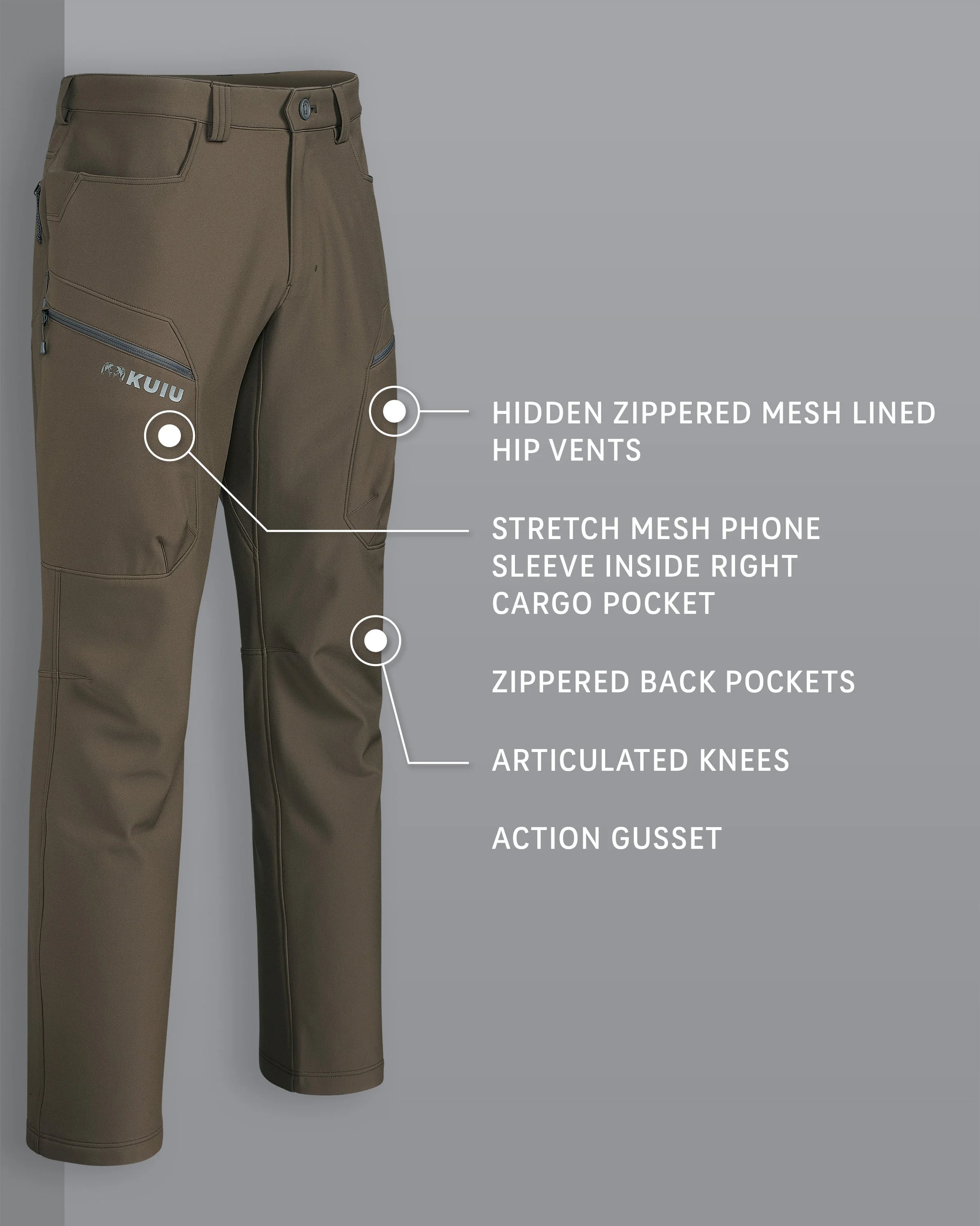 Alternative view of Guide PRO Pant | Major Brown