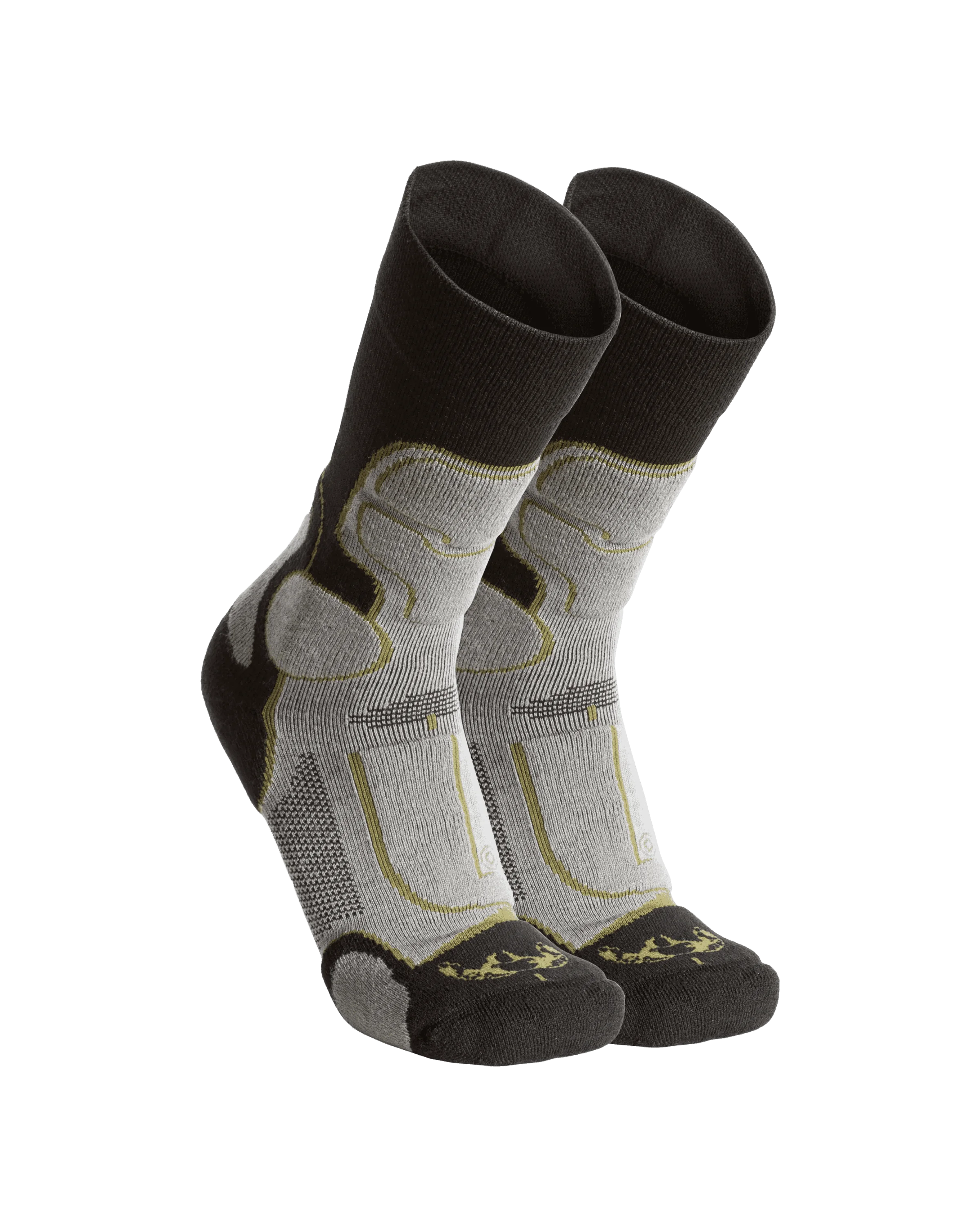 ULTRA Merino Crew Sock 2-Pair Pack | Grey Green