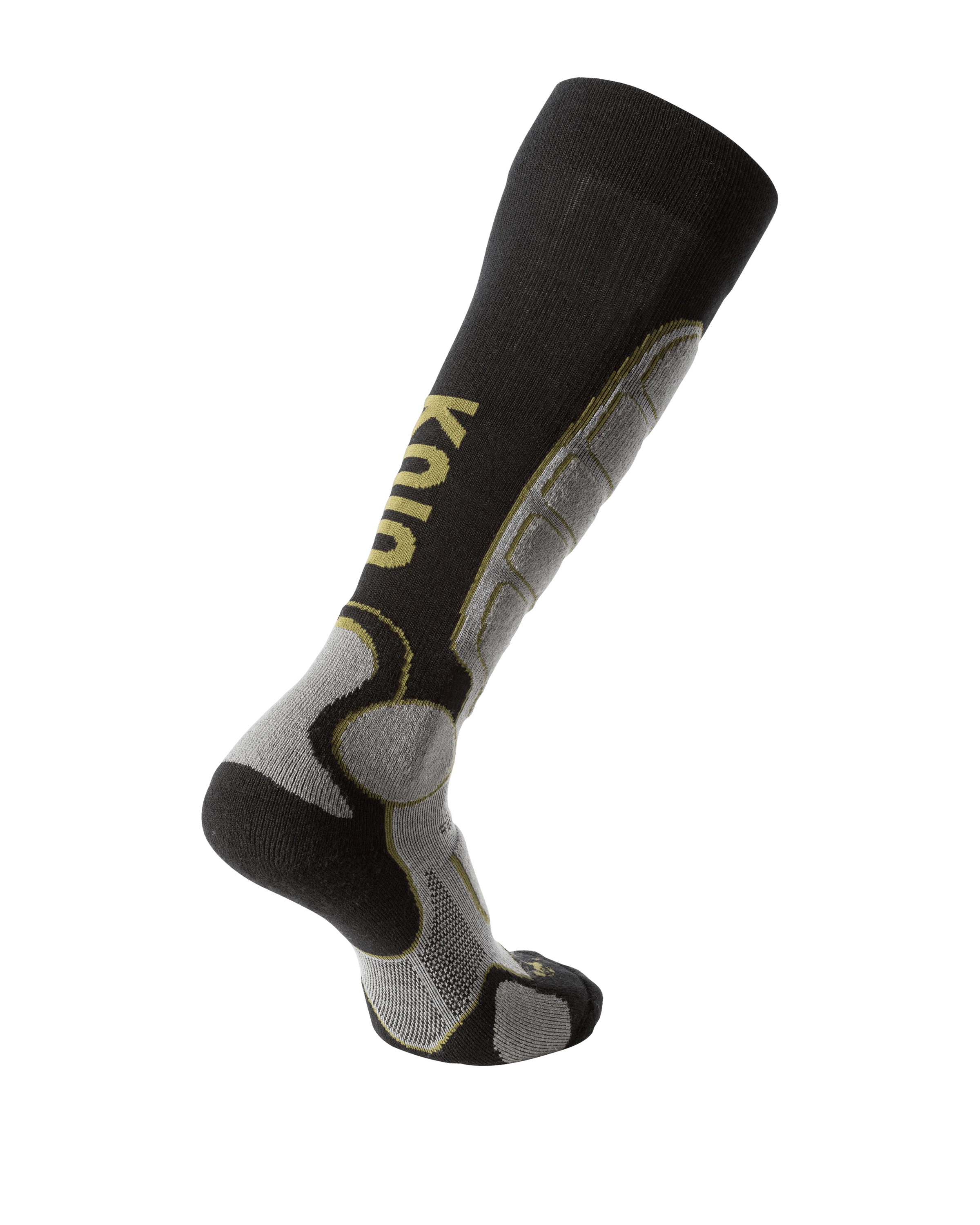 Alternative view of ULTRA Merino Over-the-Calf Sock | Grey Green