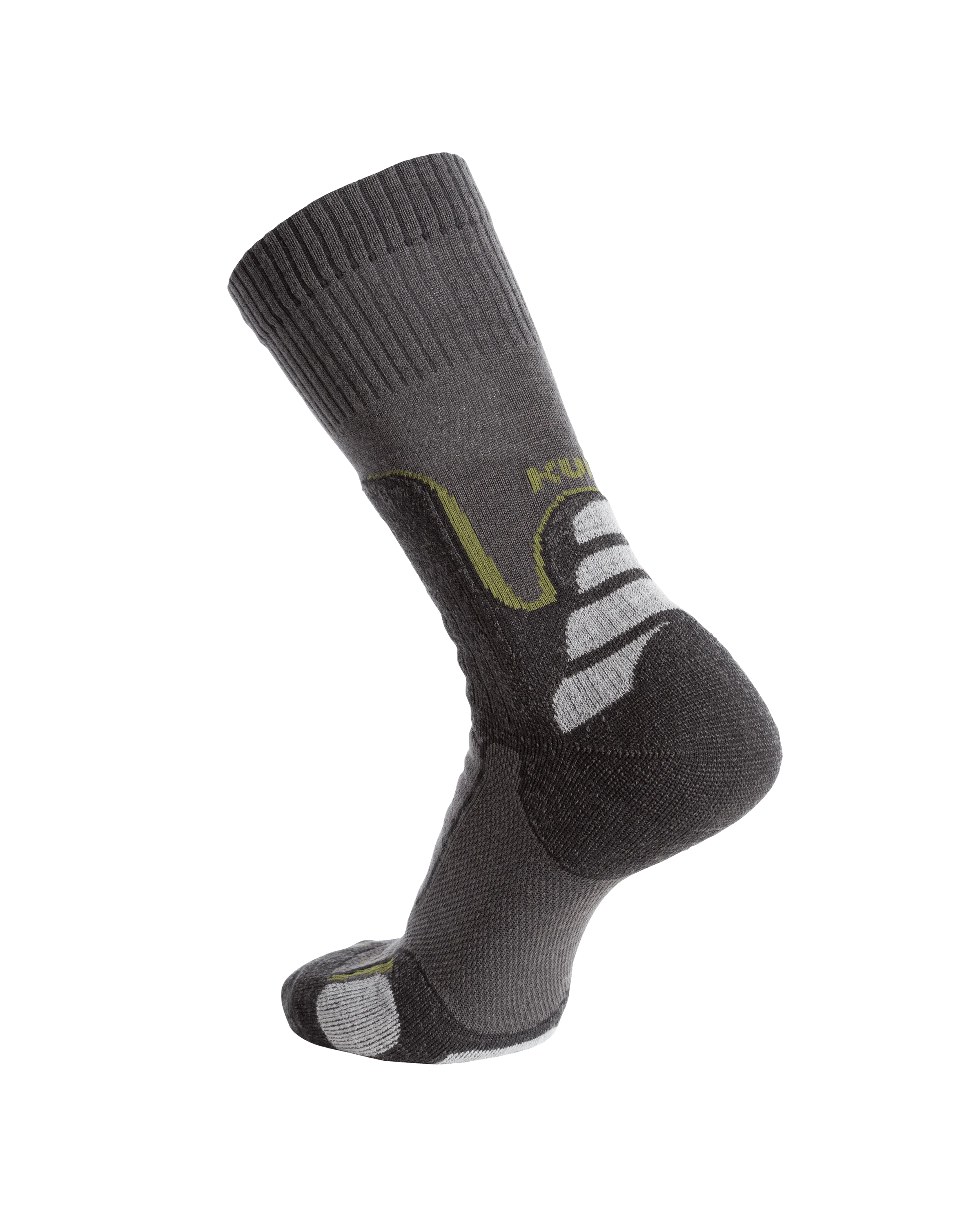 Alternative view of ULTRA Merino Midweight Mountain Sock 3-Pair Pack | Grey Green