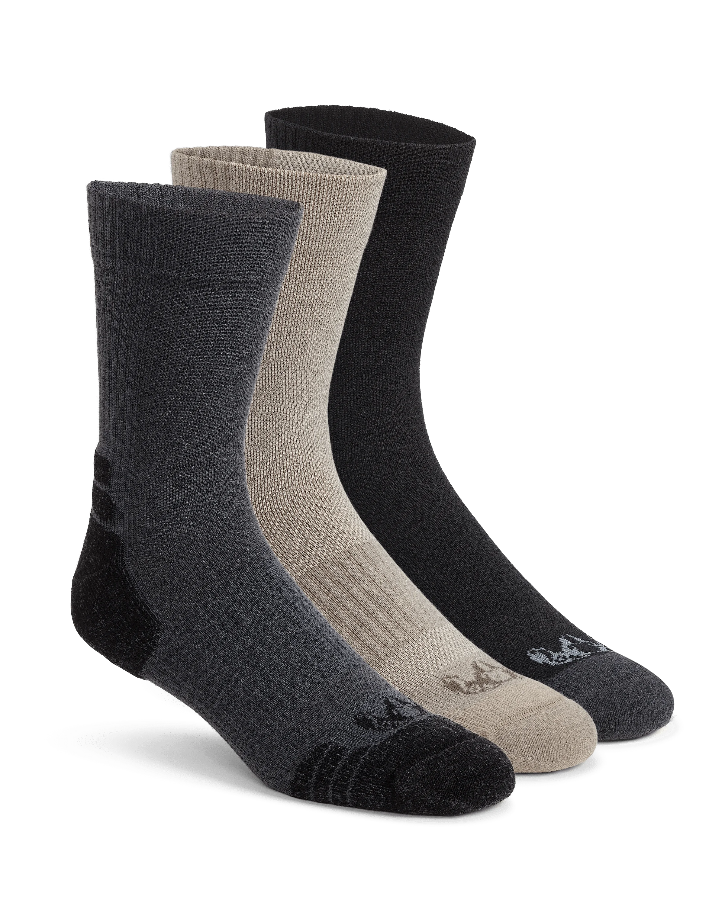 Merino Lightweight Performance Sock 3-Pair Pack | Multi