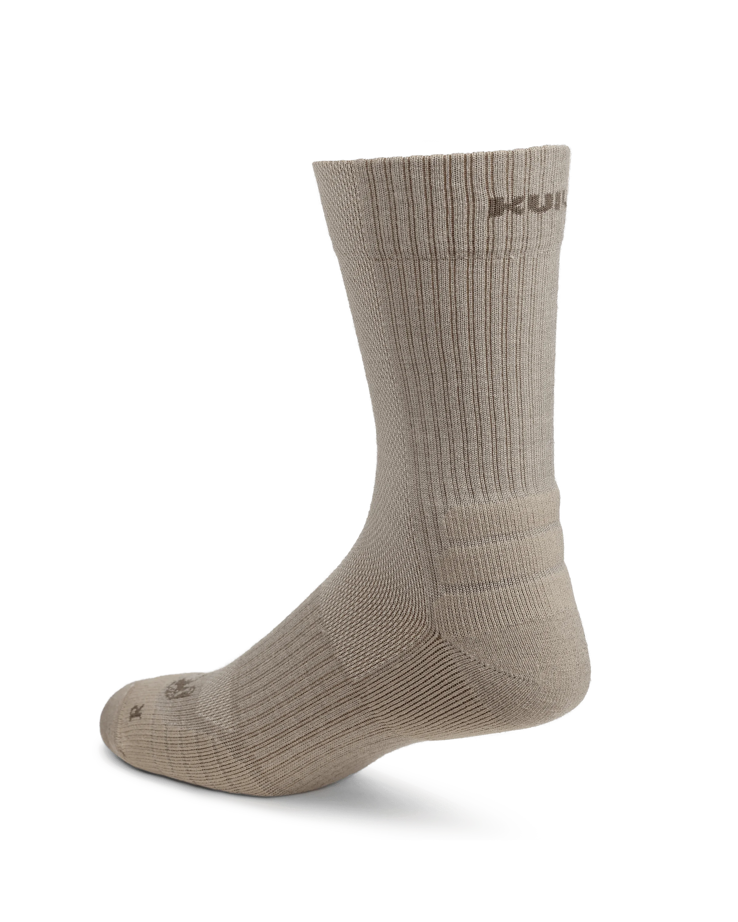 Alternative view of Merino Lightweight Performance Sock | Khaki
