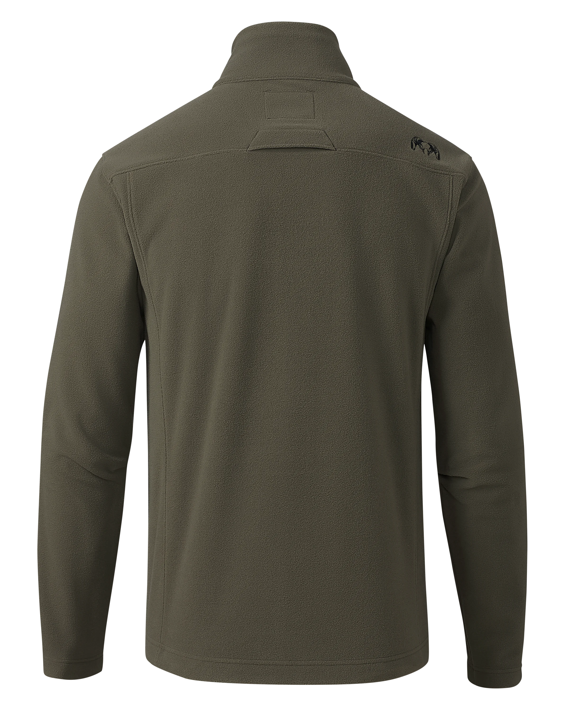 Alternative view of Border Fleece Full Zip | Ash