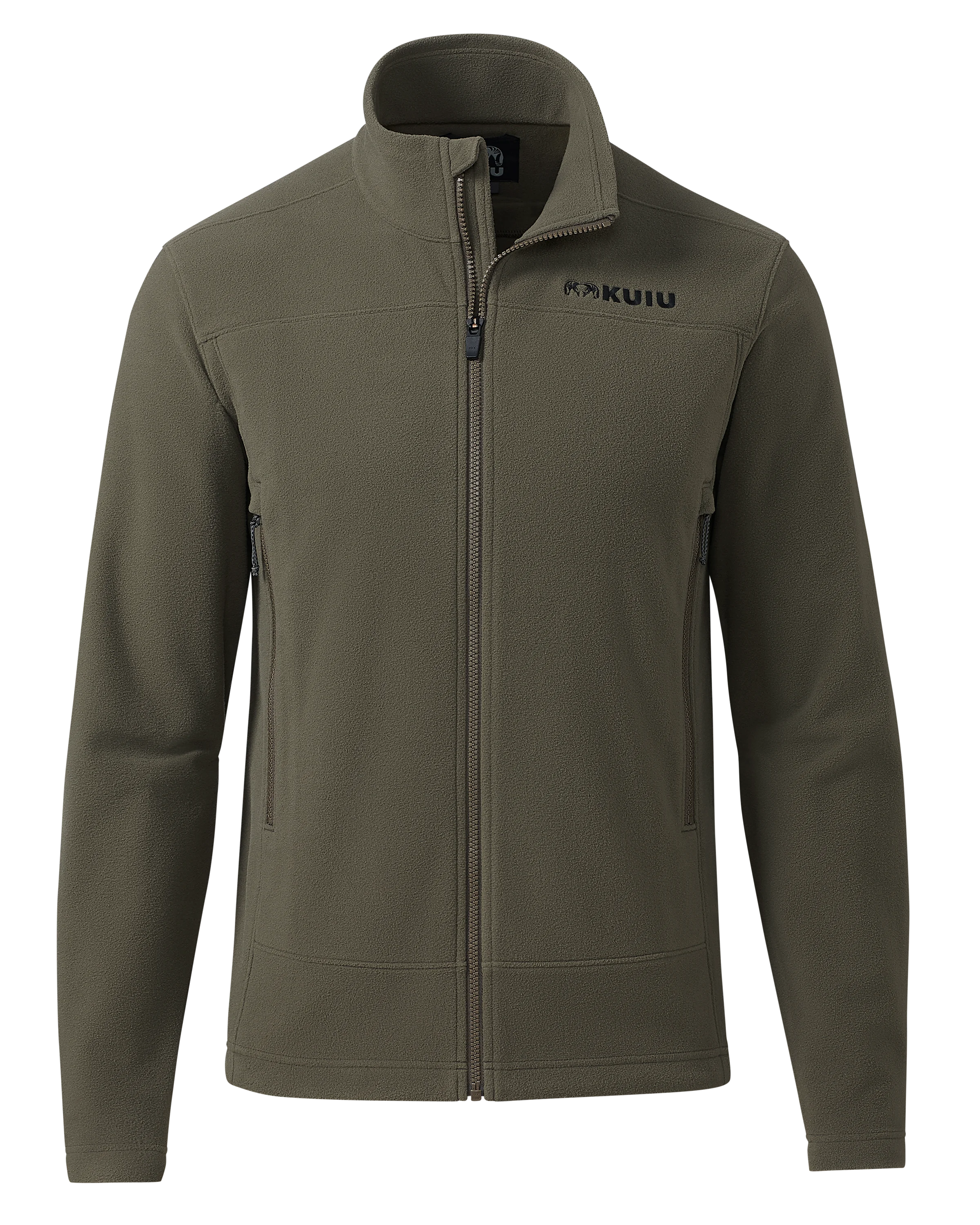 Border Fleece Full Zip | Ash