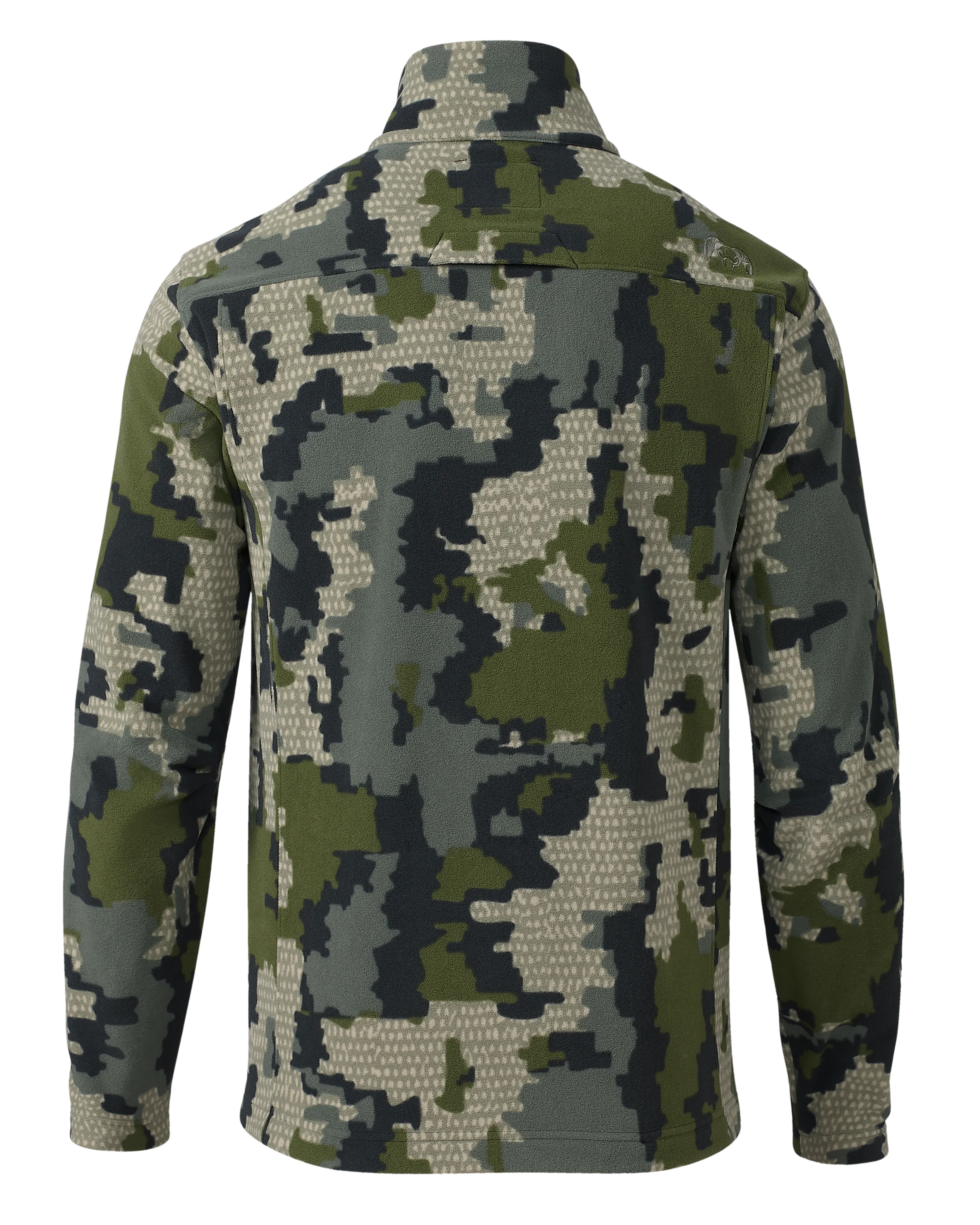 Alternative view of Border Fleece Full Zip | Verde