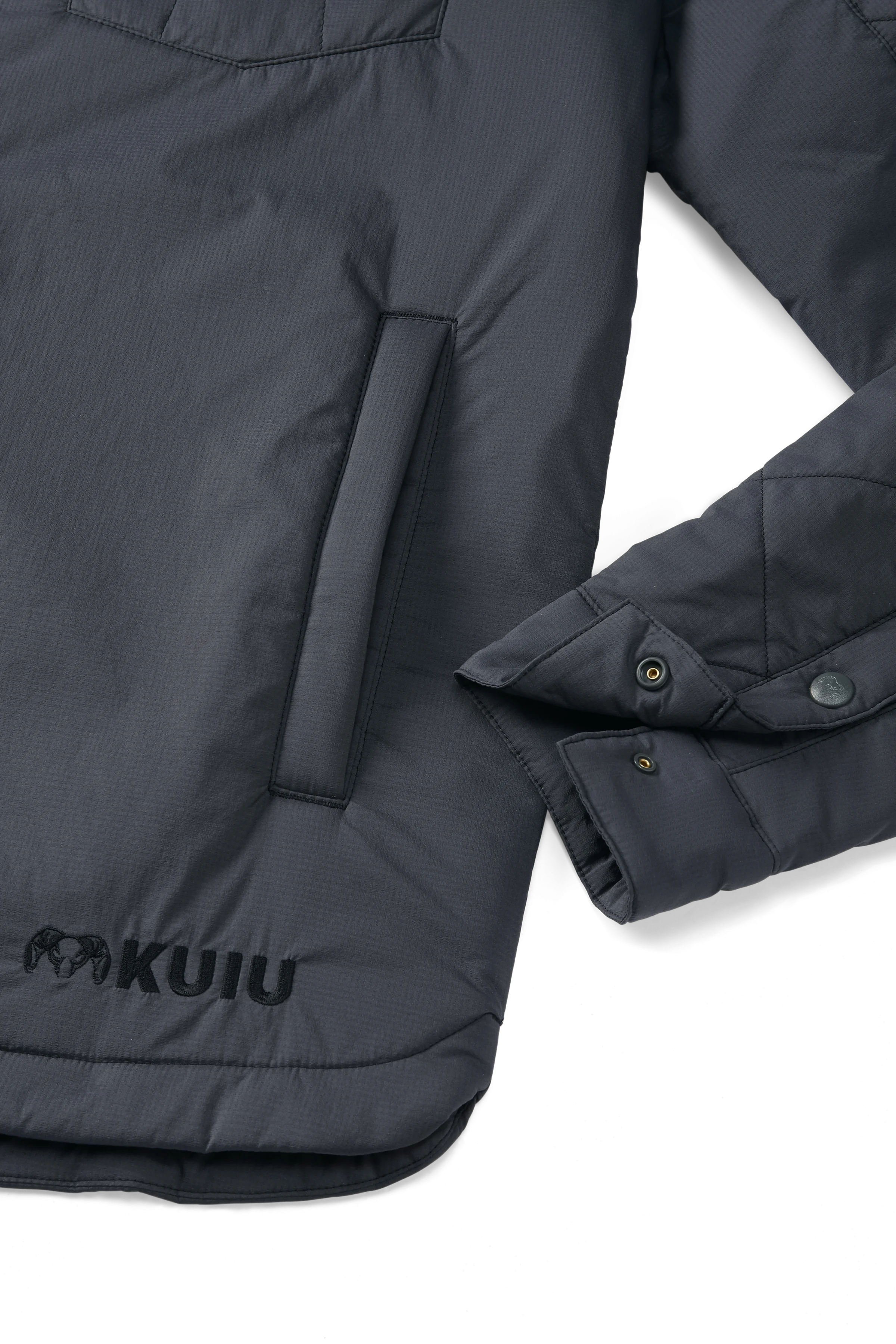 Alternative view of Base Camp Insulated Snap Shirt | Gunmetal