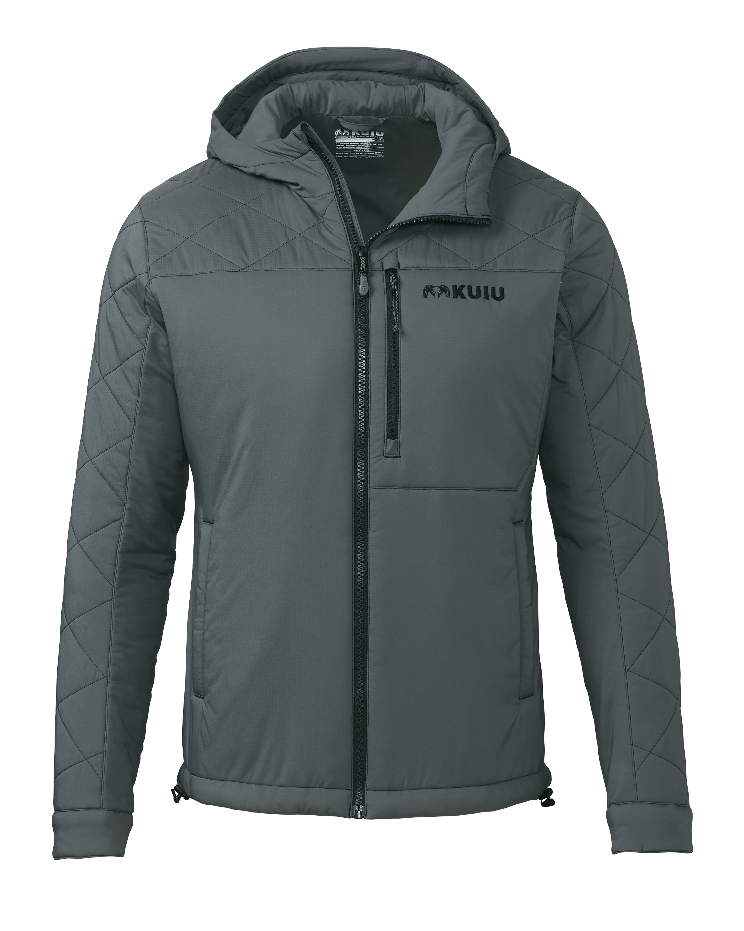 Outlet Granby Hooded Jacket | Gunmetal