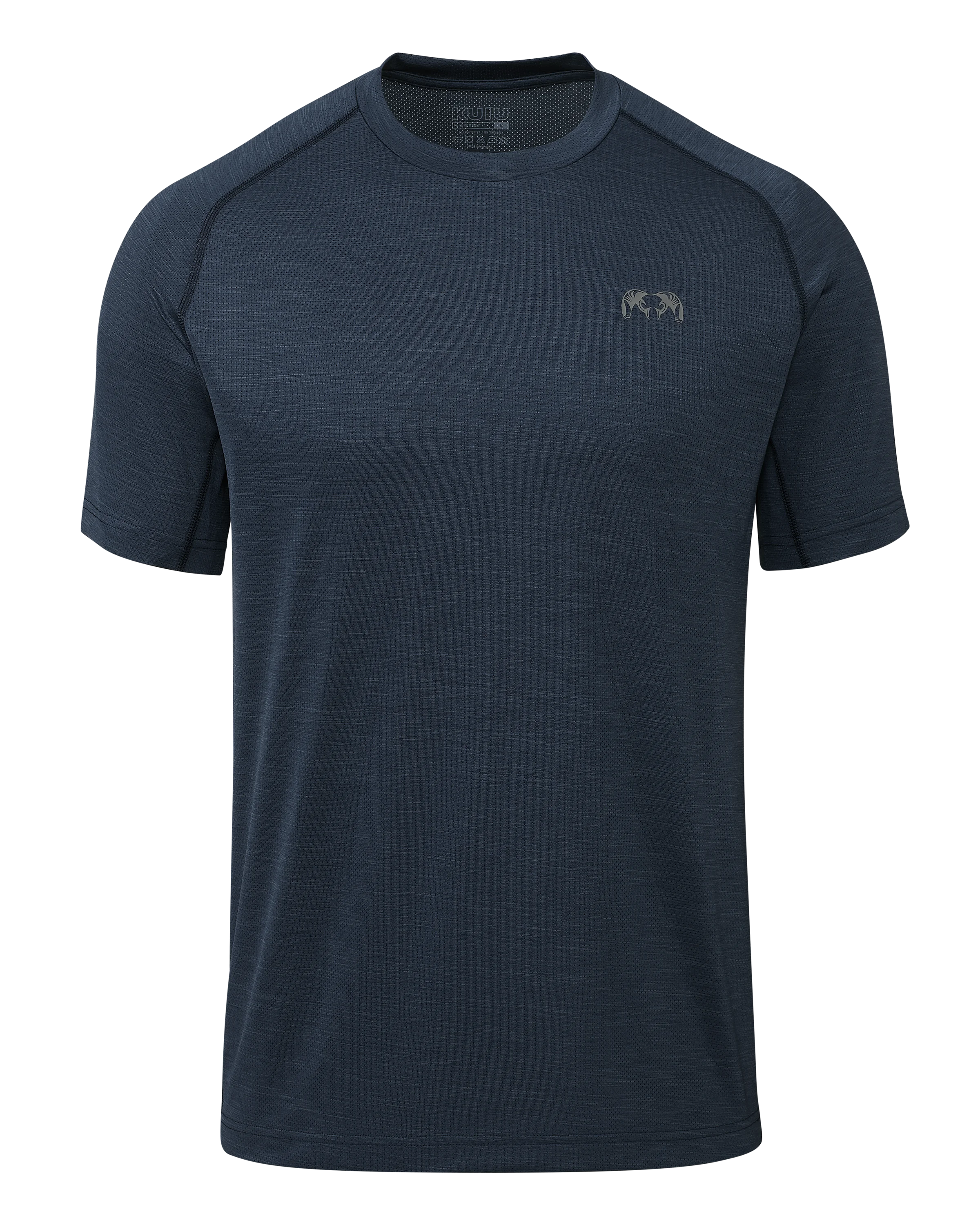 EnduroMesh SS Crew | Midnight Blue Heather