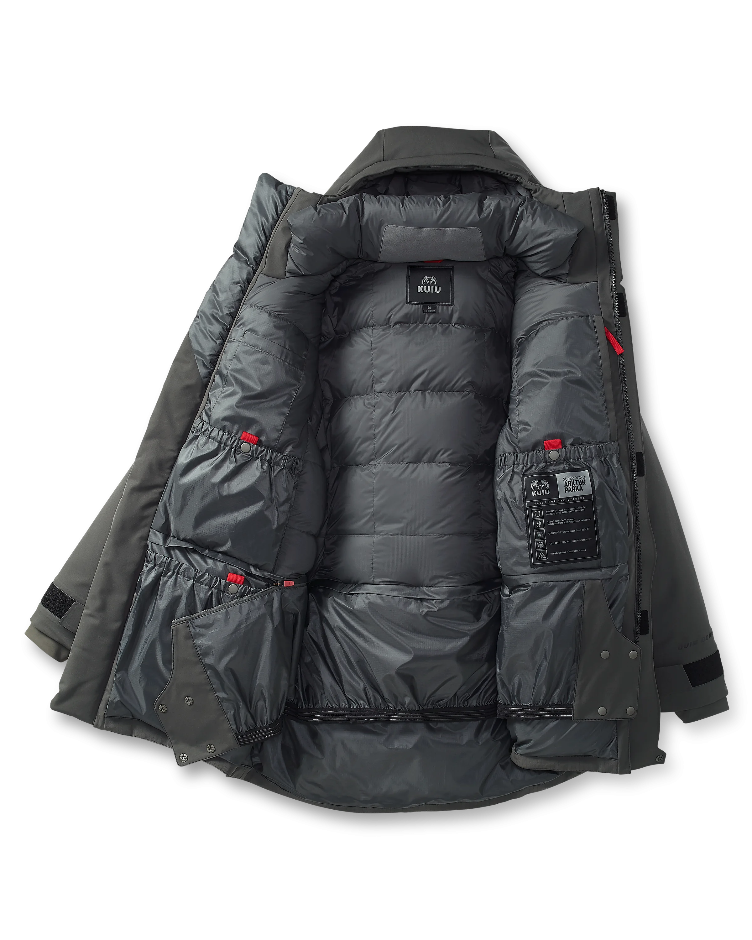Super Down Arktuk Parka | Asphalt - Image 5