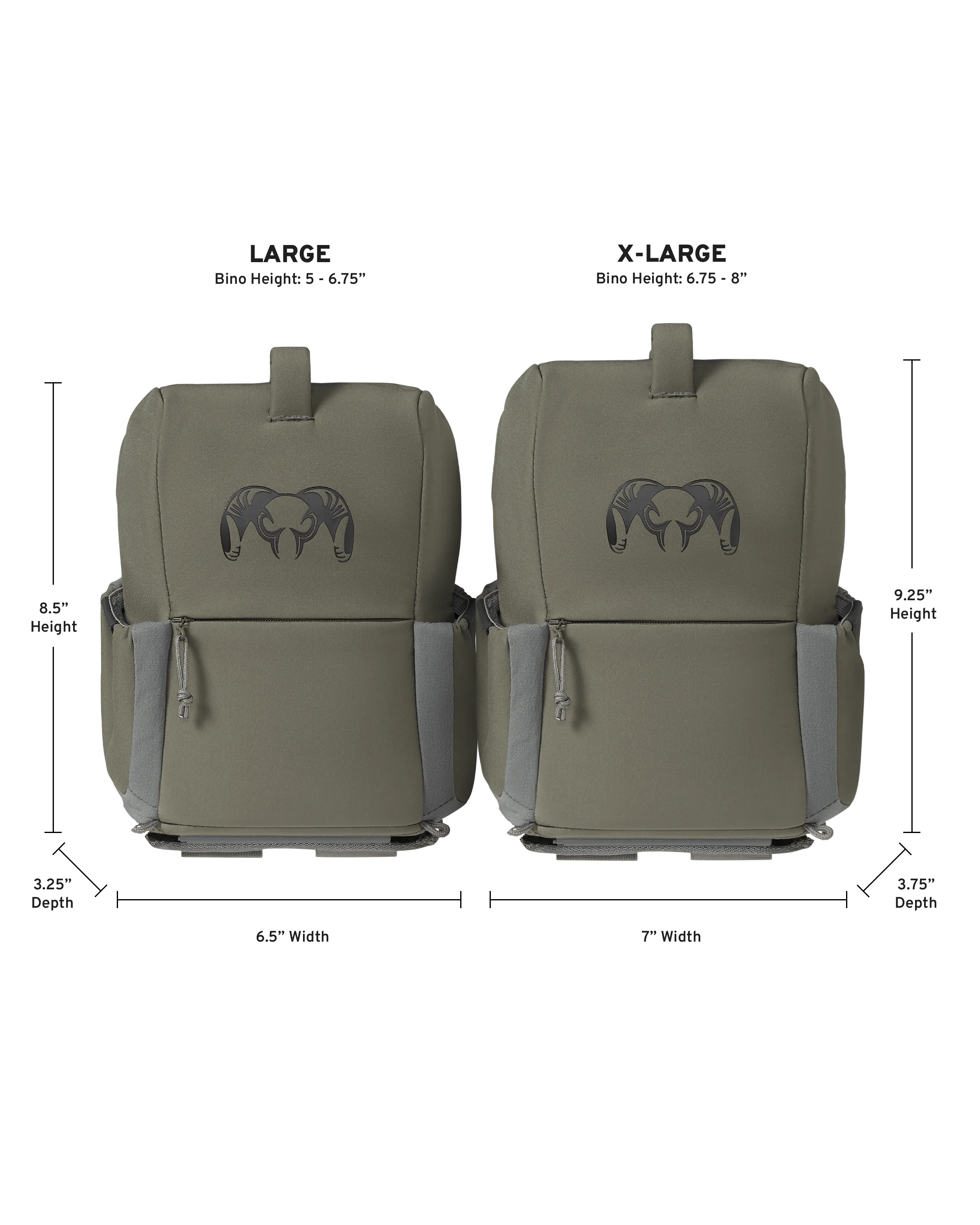 Alternative view of PRO G3 Bino Rangefinder Set | Verde