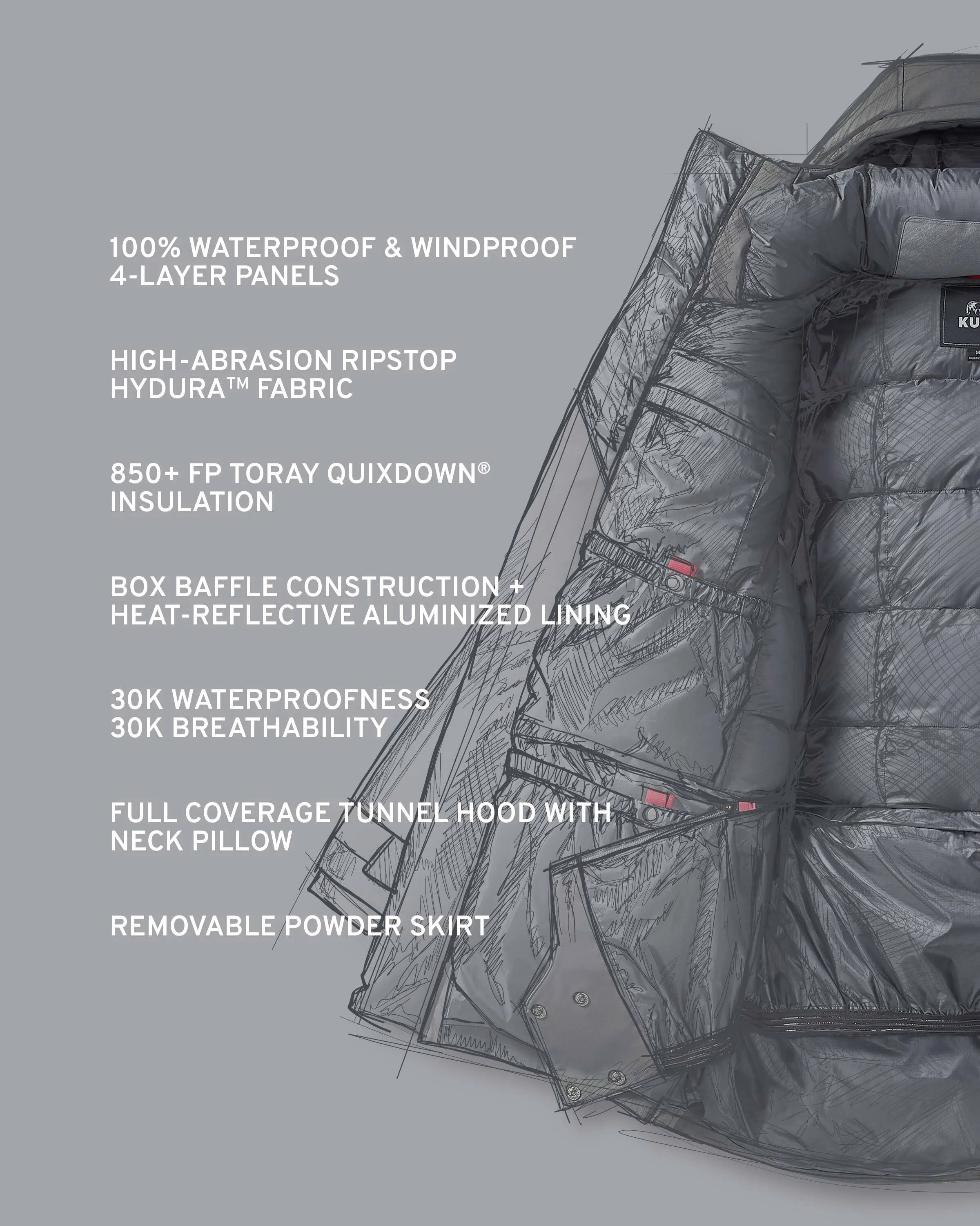 Alternative view of Super Down Arktuk Parka | Verde
